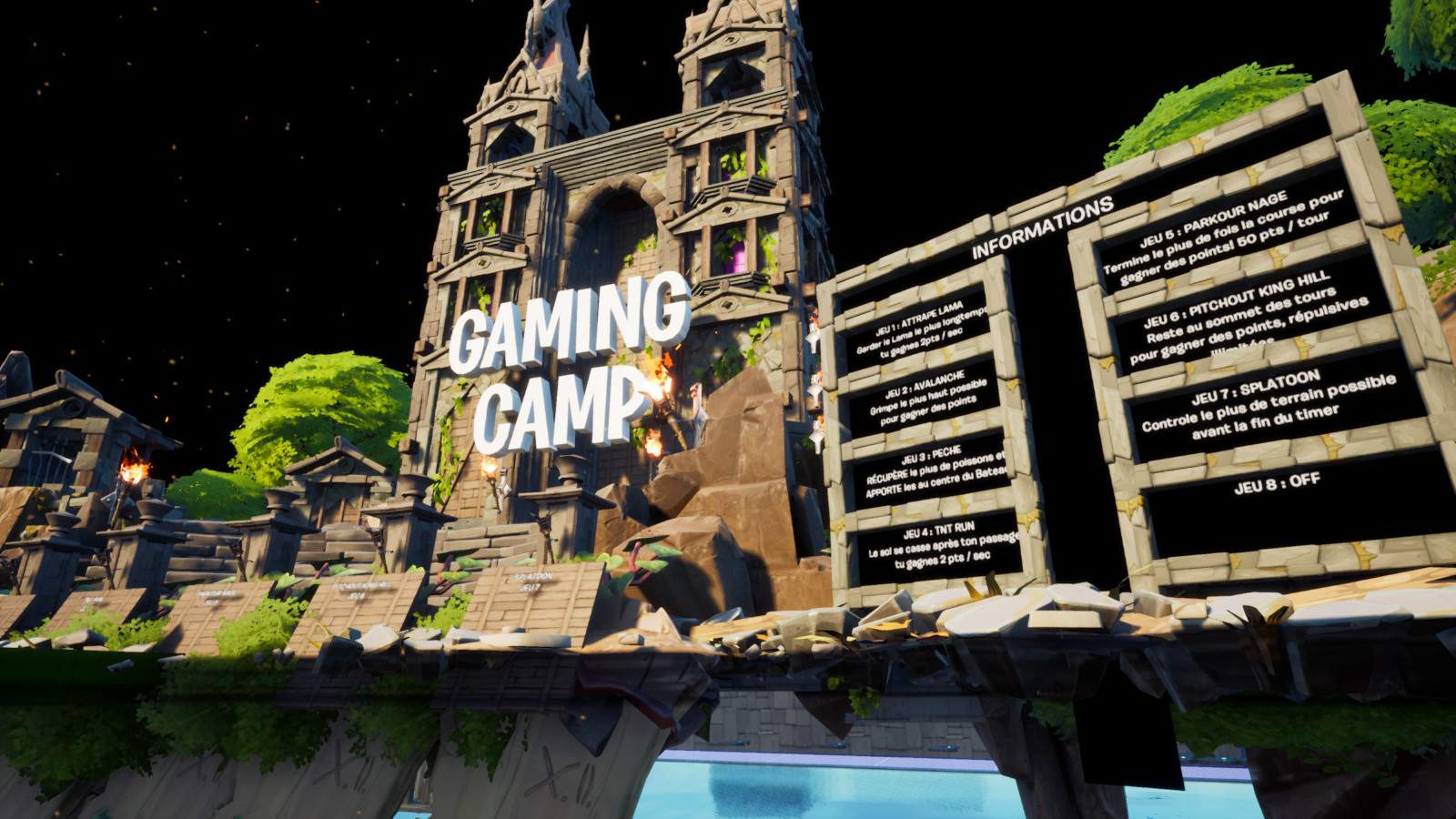 GAMING CAMP - MINI GAMES PARTY
