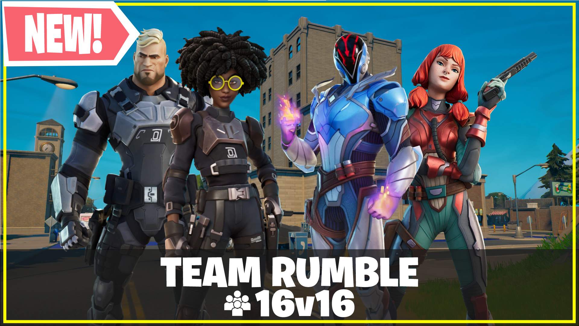 TEAM RUMBLE - TILTED TOWERS
