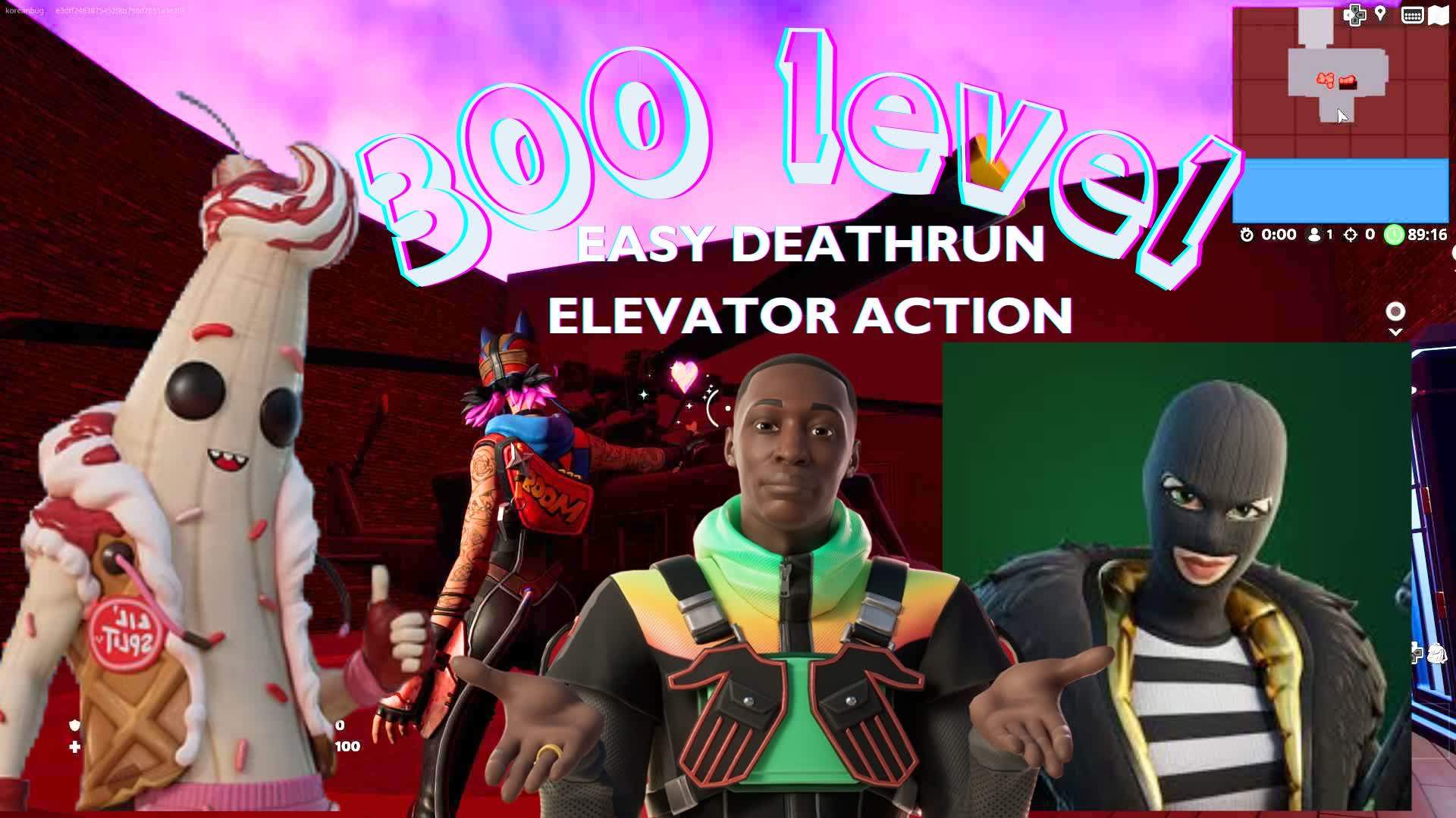 300 Level Elevator Parkour Action