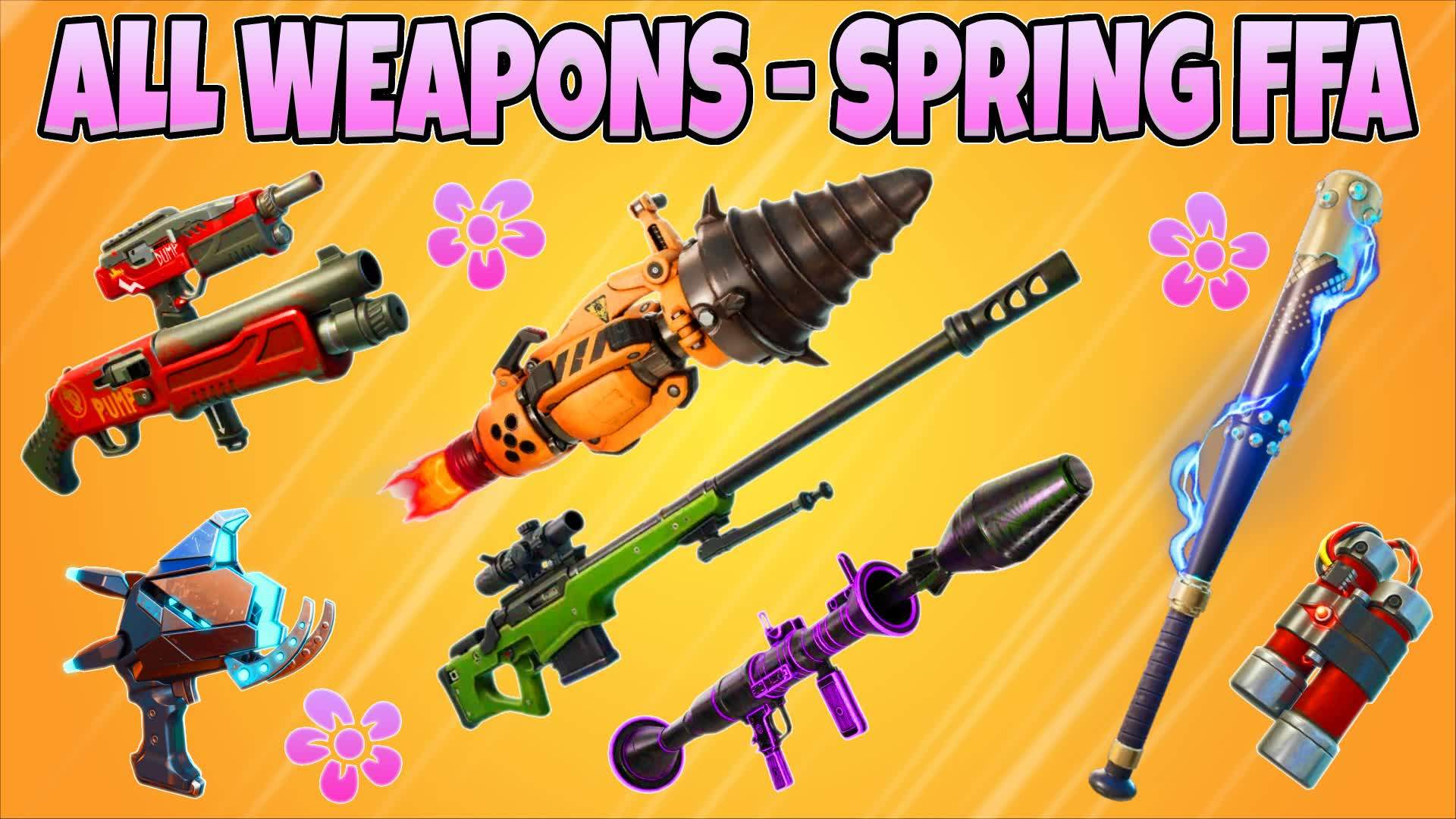 🌸 SPRING FFA - ALL WEAPONS 🌸