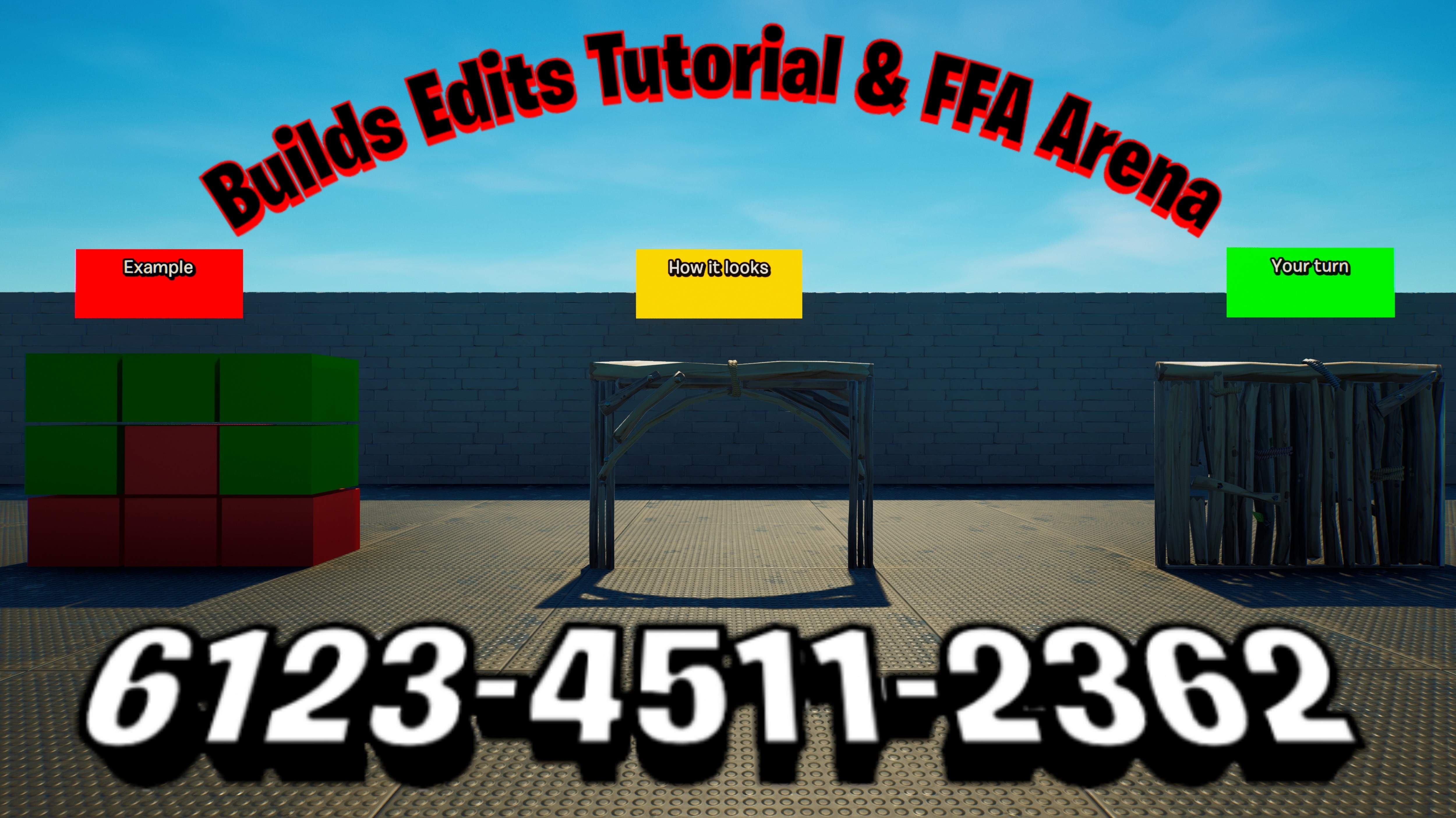 Build Edits Tutorial & FFA Arena
