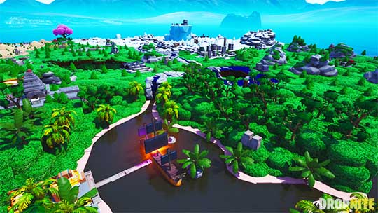 Fortnite minimap island code