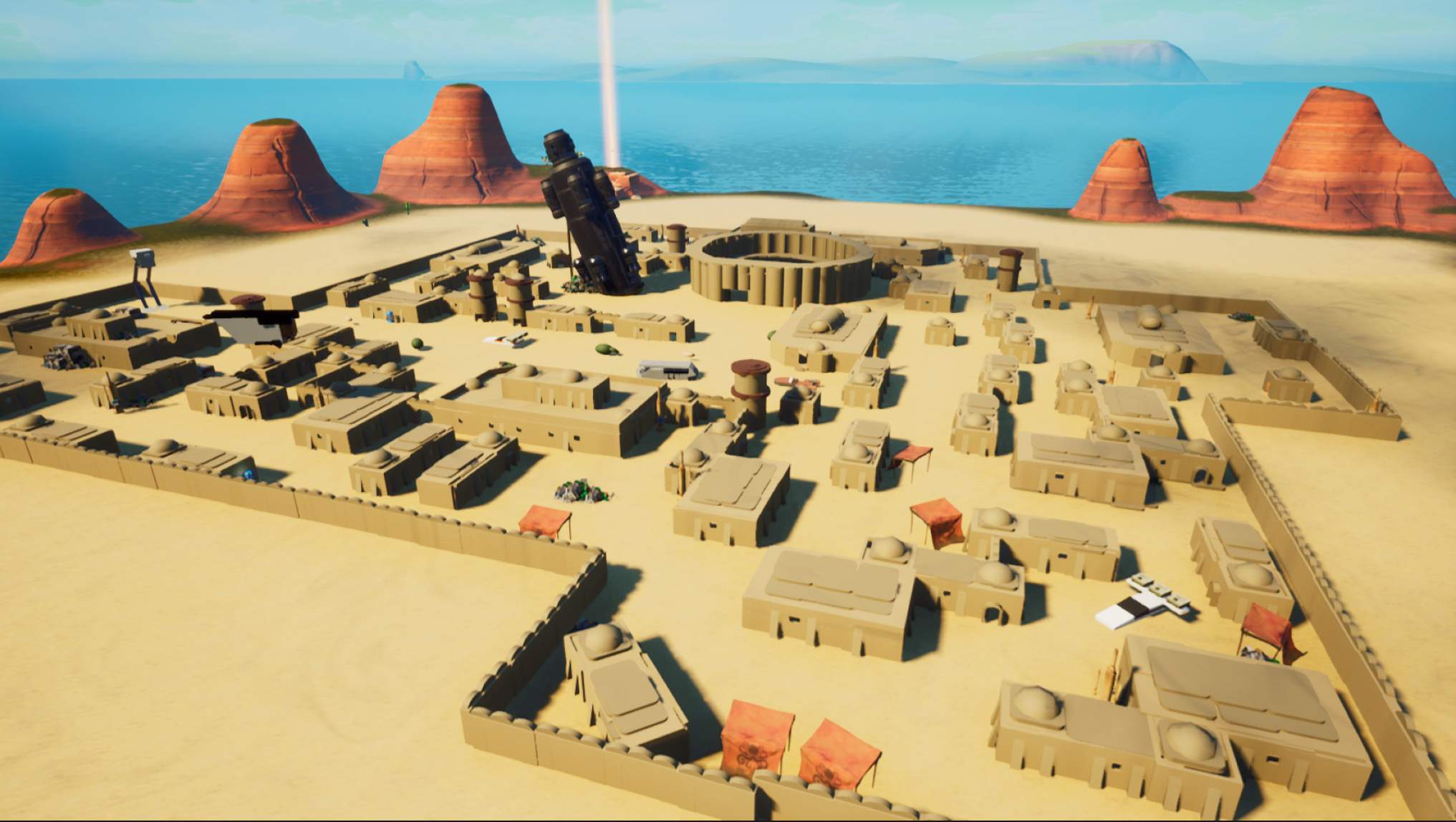 Star Wars Tatooine Mos Eisley Explore Fortnite Creative Map Code 6098