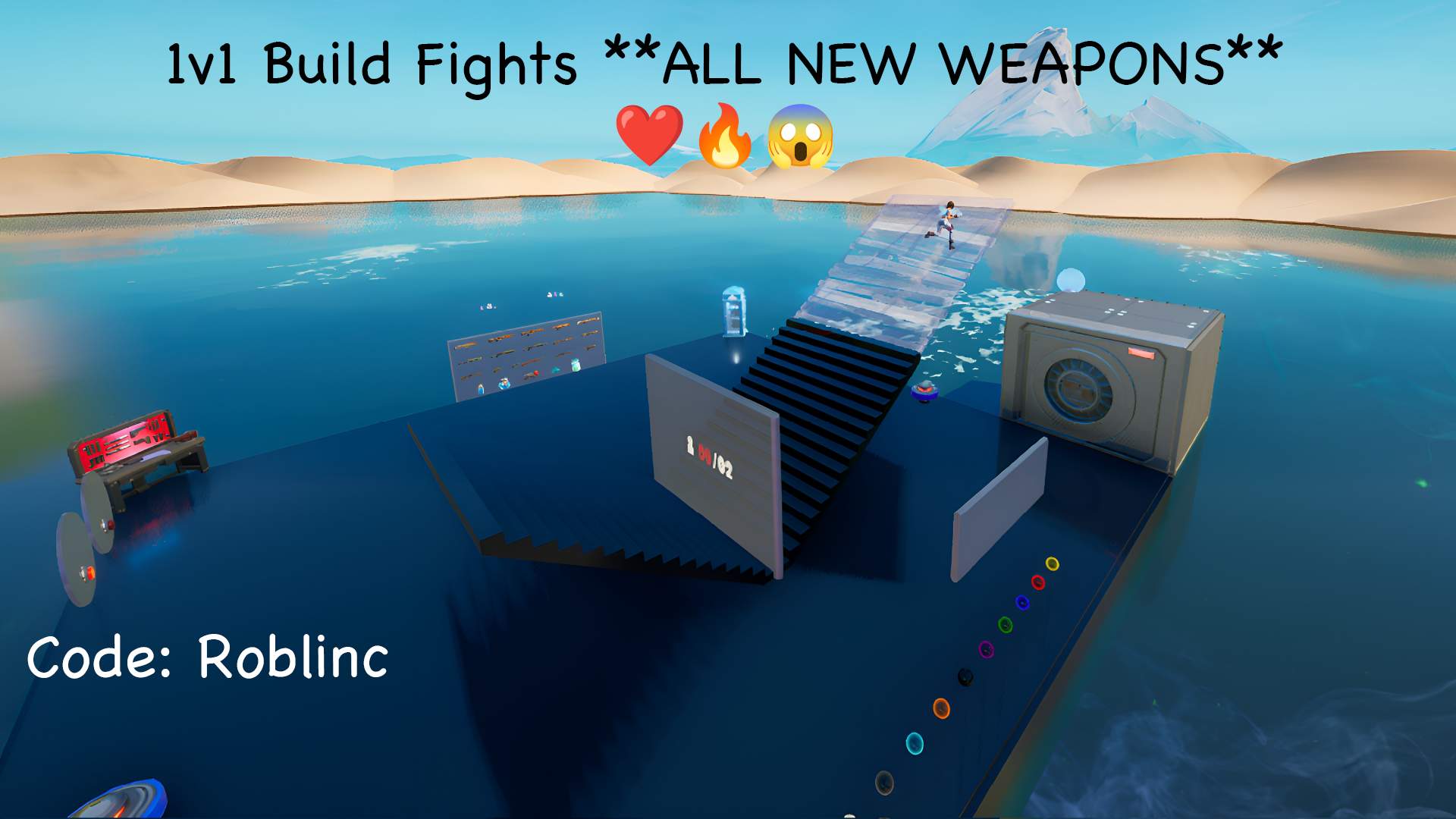 1v1 Build Fight **ALL NEW WEAPONS** image 3
