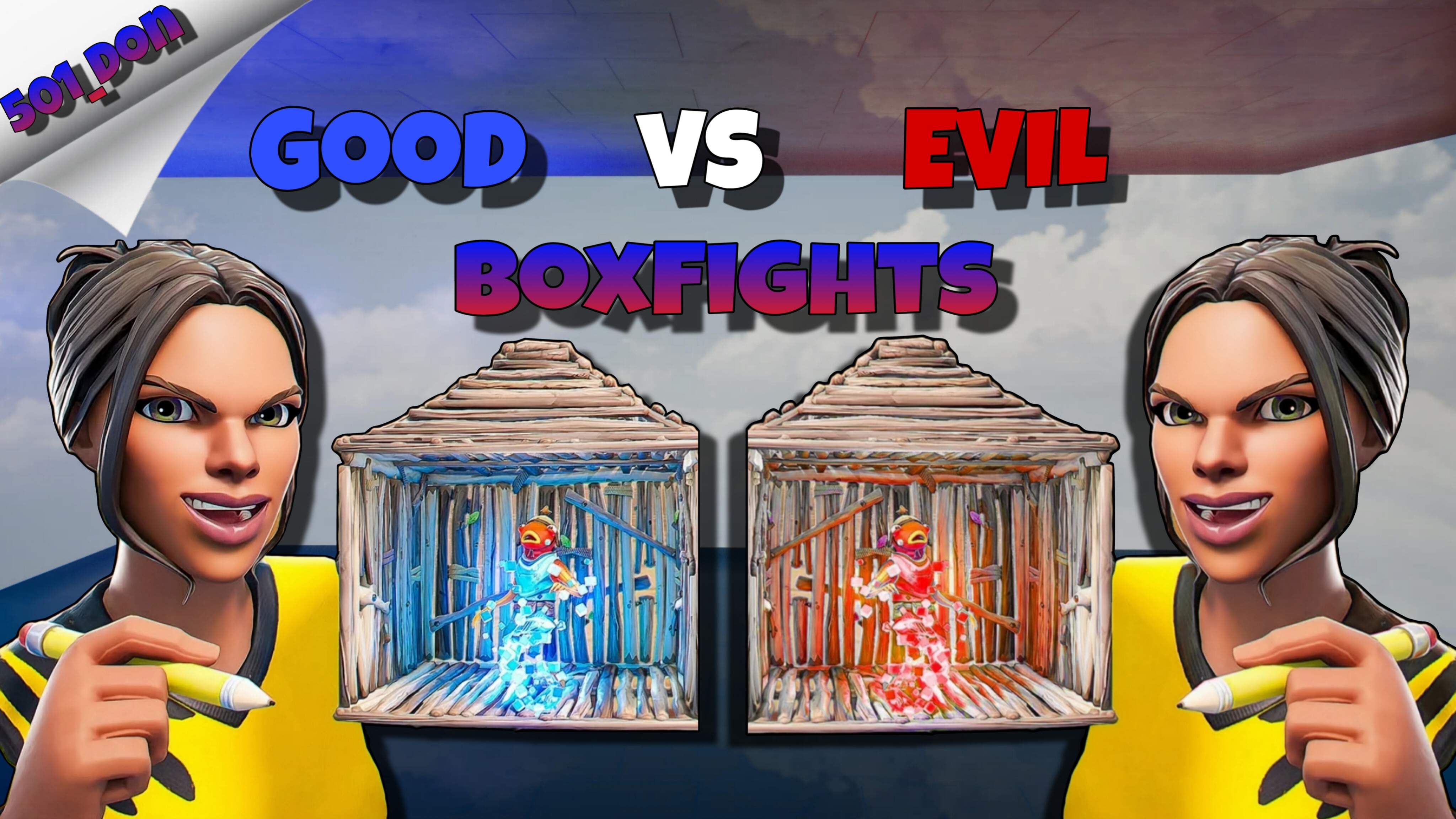 Good Vs Evil Box Fights