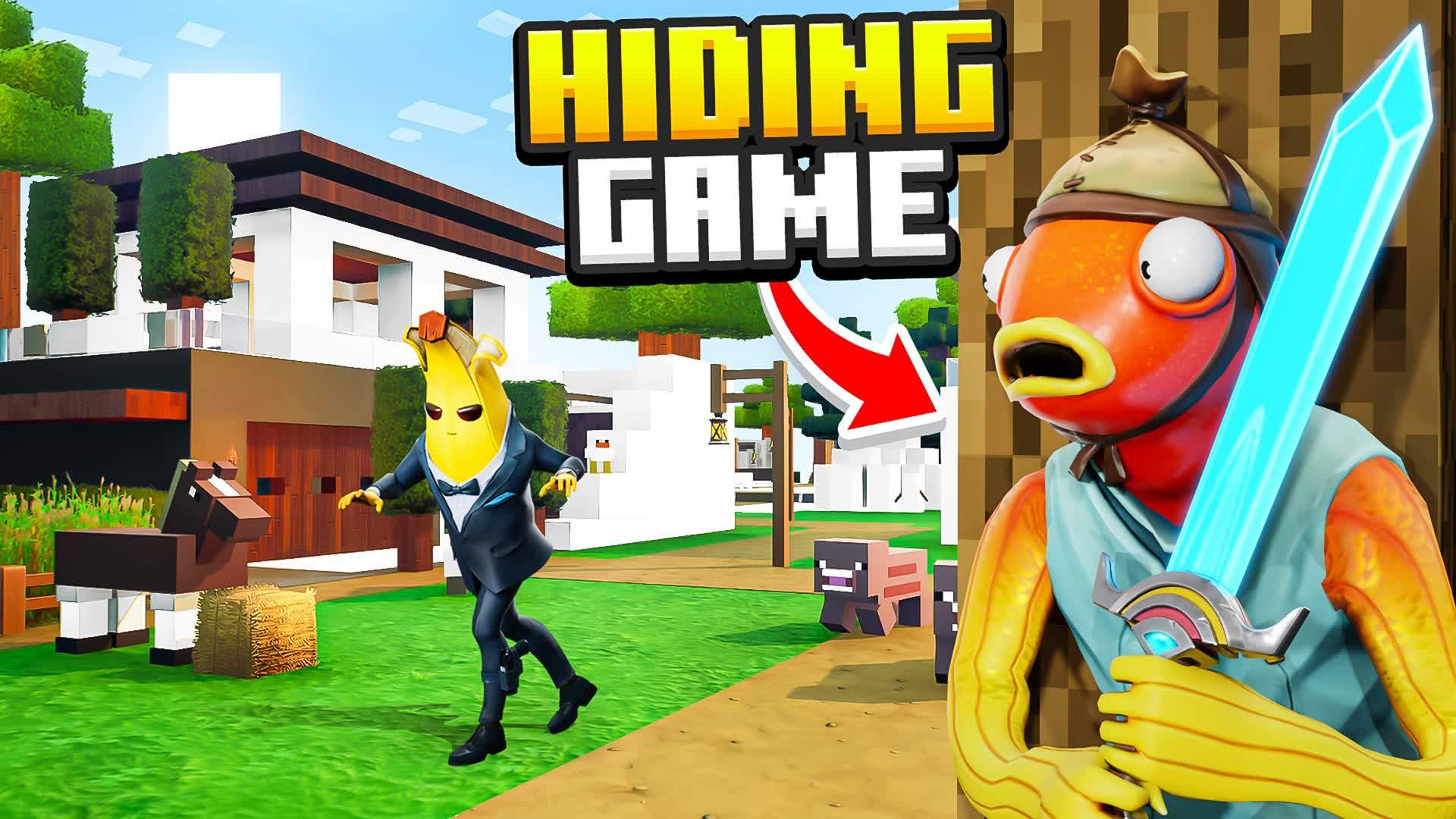 🏹💎FORTCRAFT🐷🗡️HIDING GAME👀