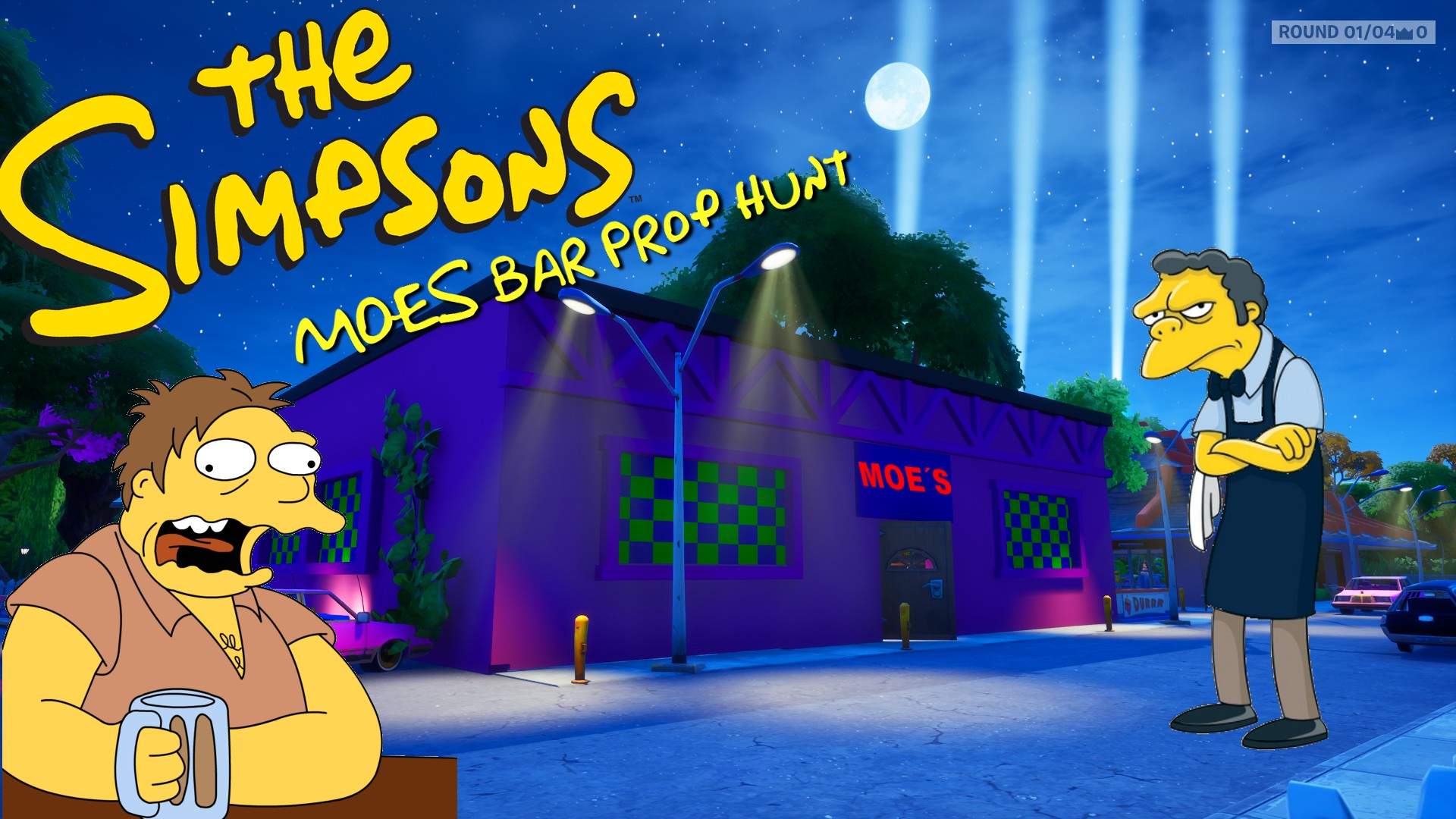 THE SIMPSONS - MOES BAR