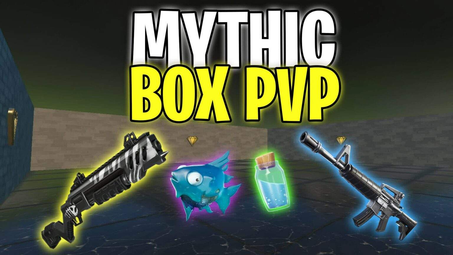 Mythic BOX PvP 0122-0361-3616 by picopicomaru - Fortnite Creative