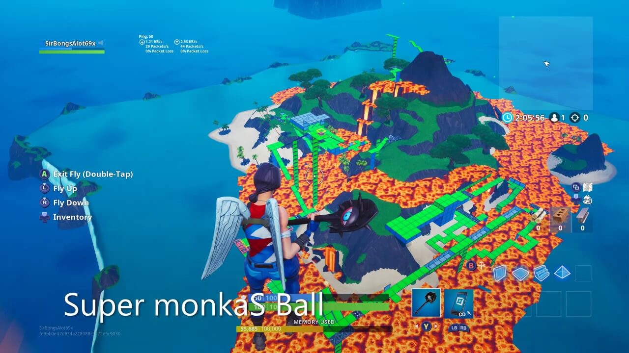 SUPER MONKAS BALL (BALLER DEATHRUN)