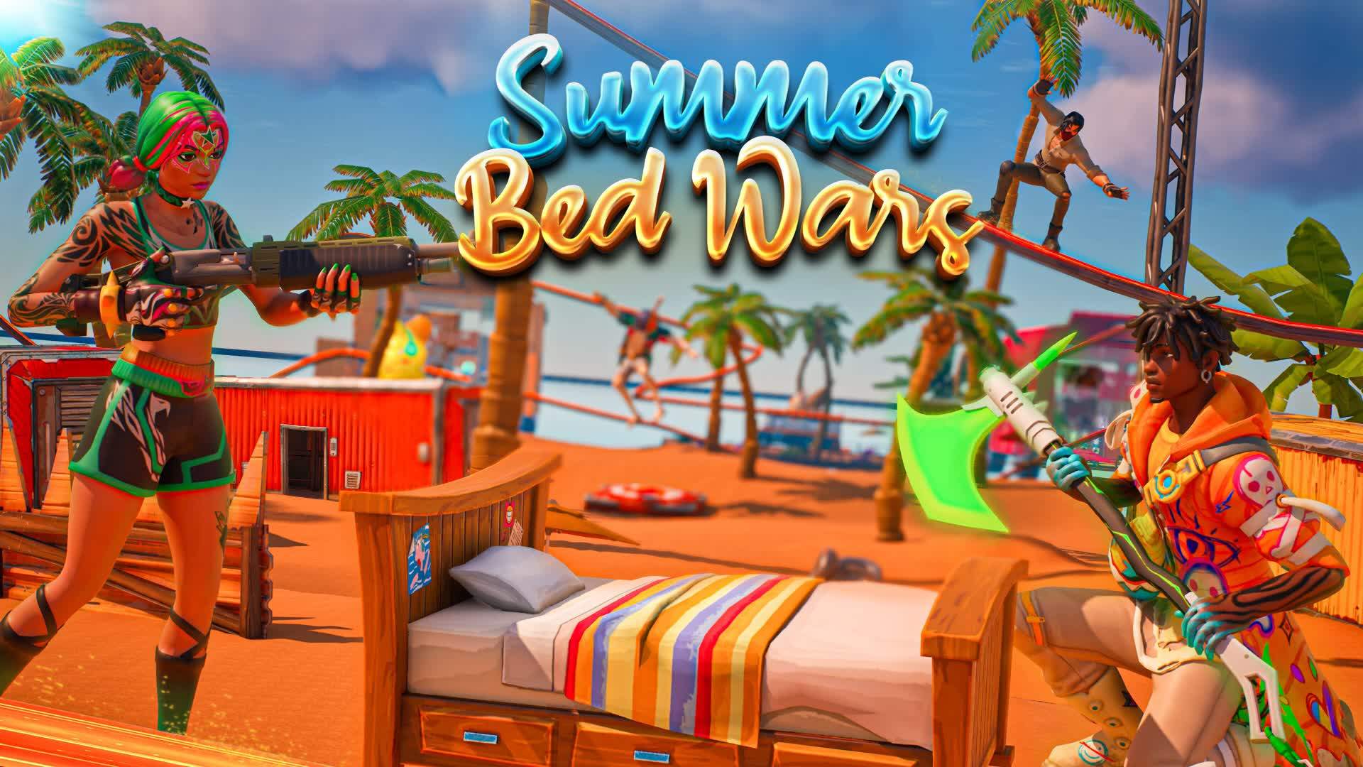 🏝️ SUMMER BED WARS - DUOS 🏝️