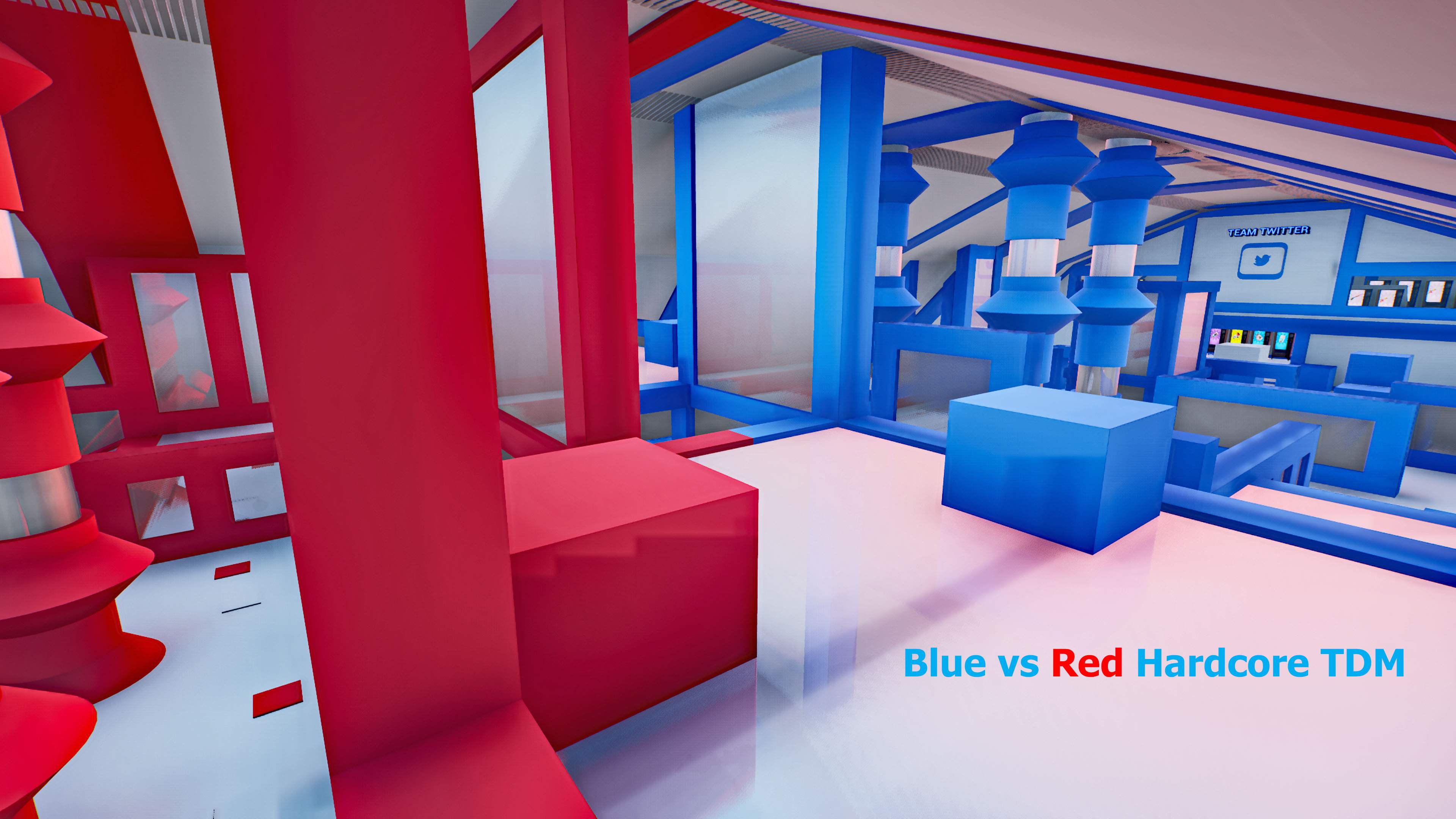 BLUE 🔵 VS 🔴 RED HARDCORE TDM
