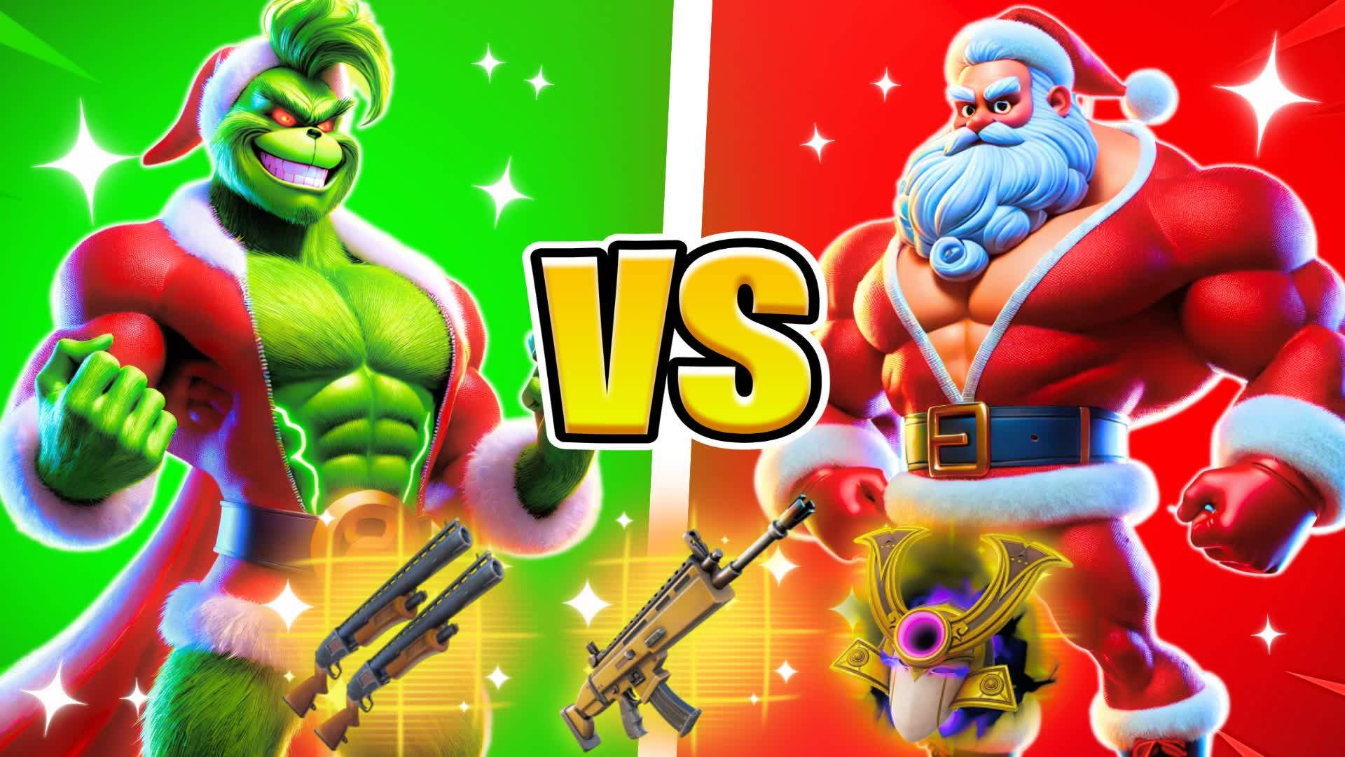 GRINCH VS SANTA