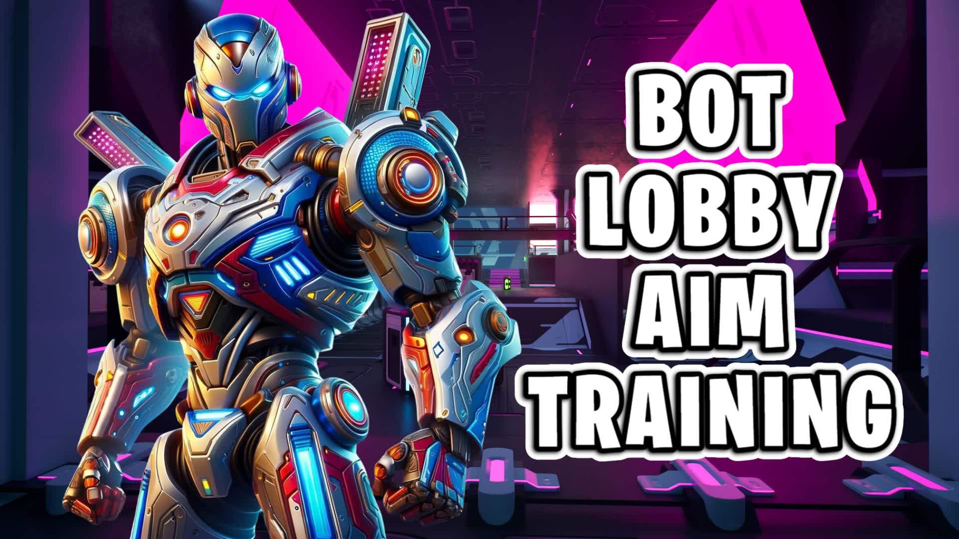 🕴️Bot Lobby + Aim Training Map Code 🎯