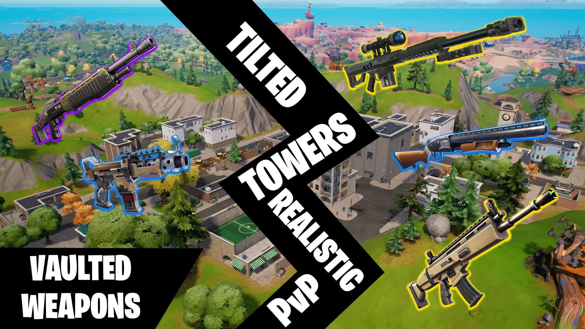 Tilted Realistic PvP - Vaulted Weapons