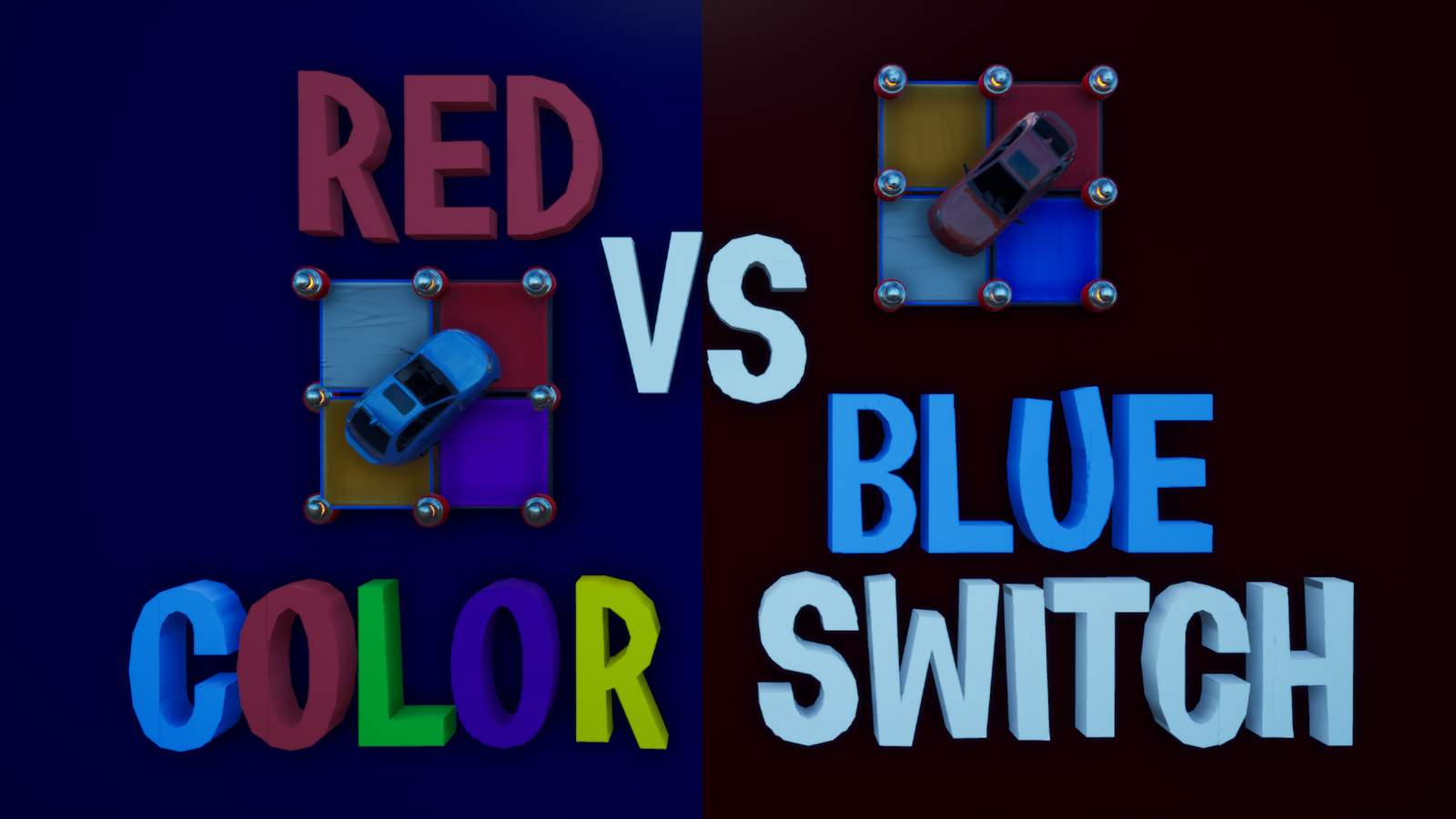RED VS BLUE COLOR SWITCH