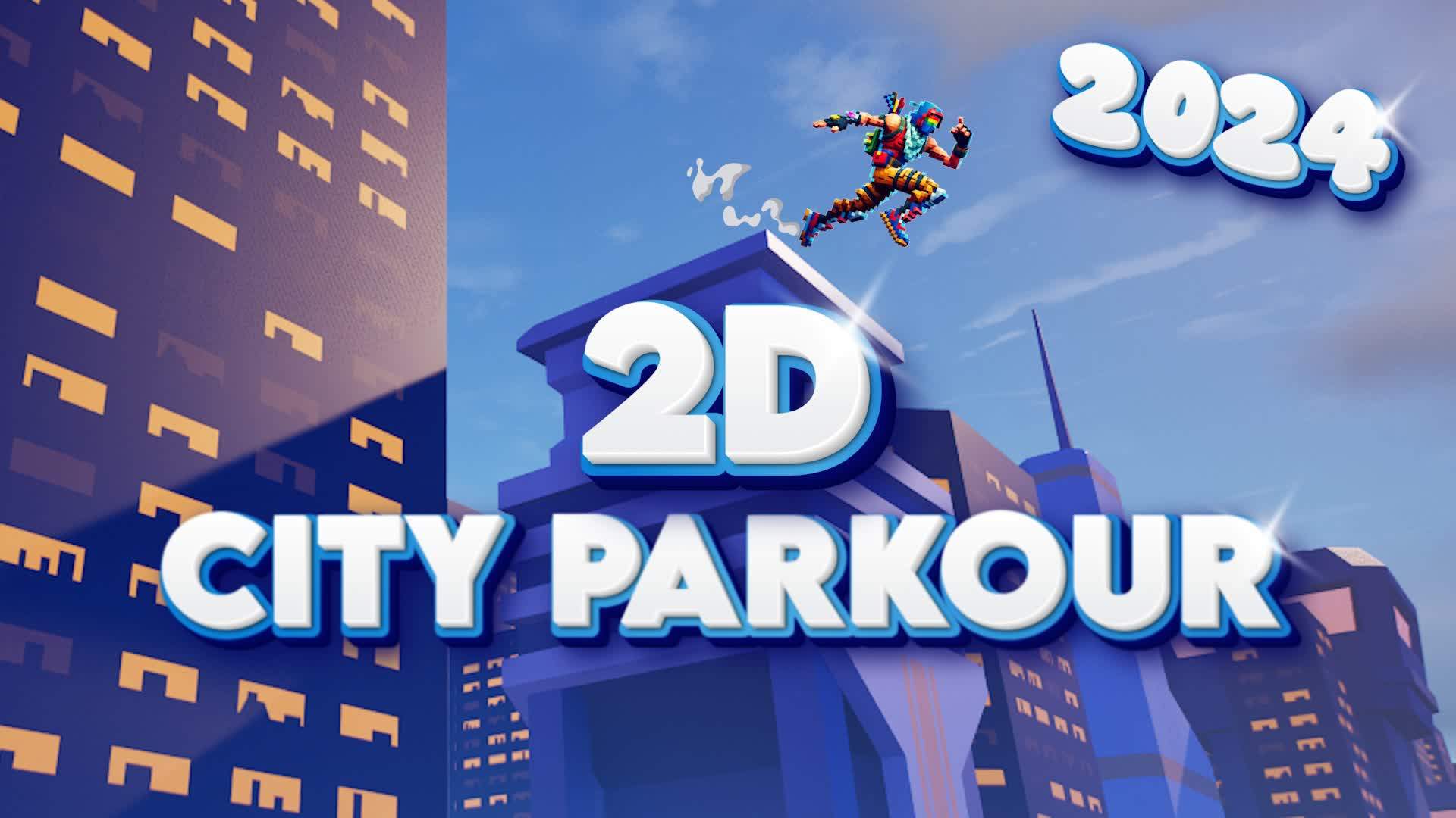 ⭐ 2D | 125 Level City Parkour