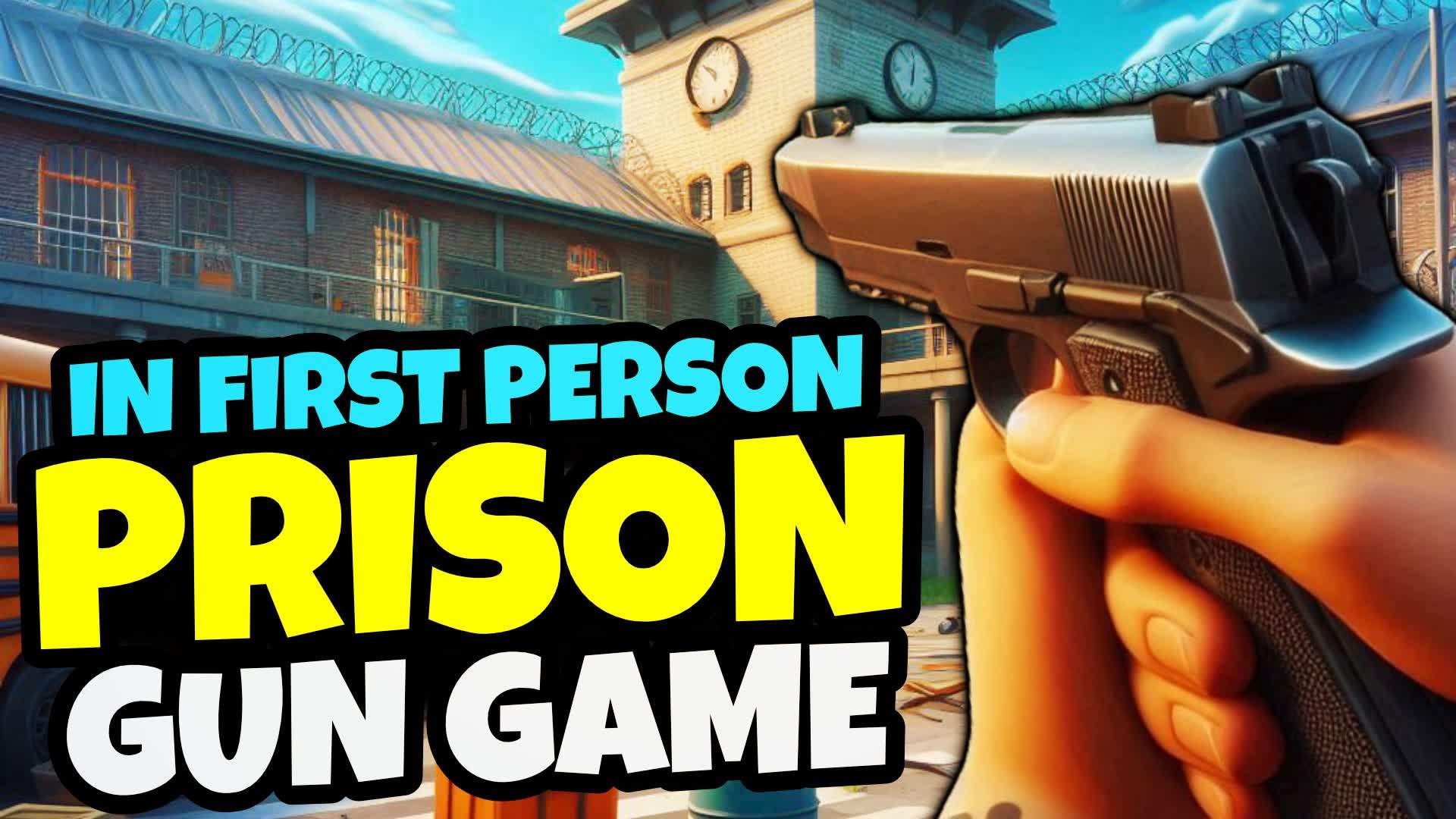 🔫 PRISON Gun Game in FIRST PERSON 🎲