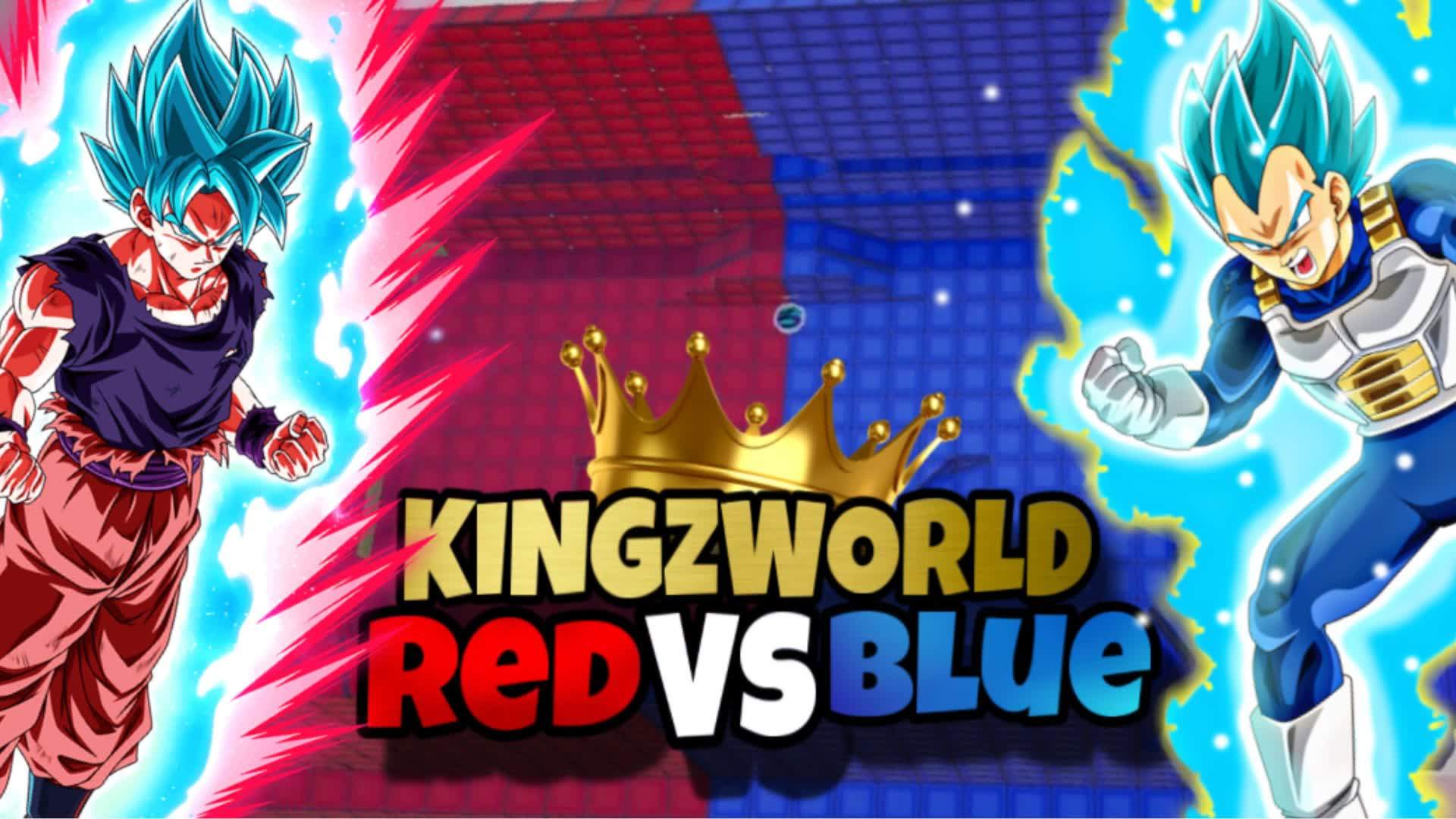 KINGzWorld ROT GEGEN BLAU GOKU Vs VEGETA