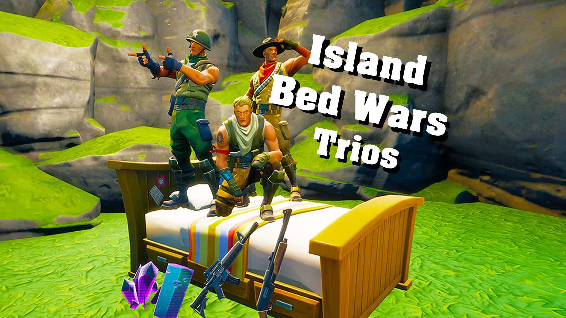 SEA ISLAND BED WARS - Fortnite Creative Map Code - Dropnite