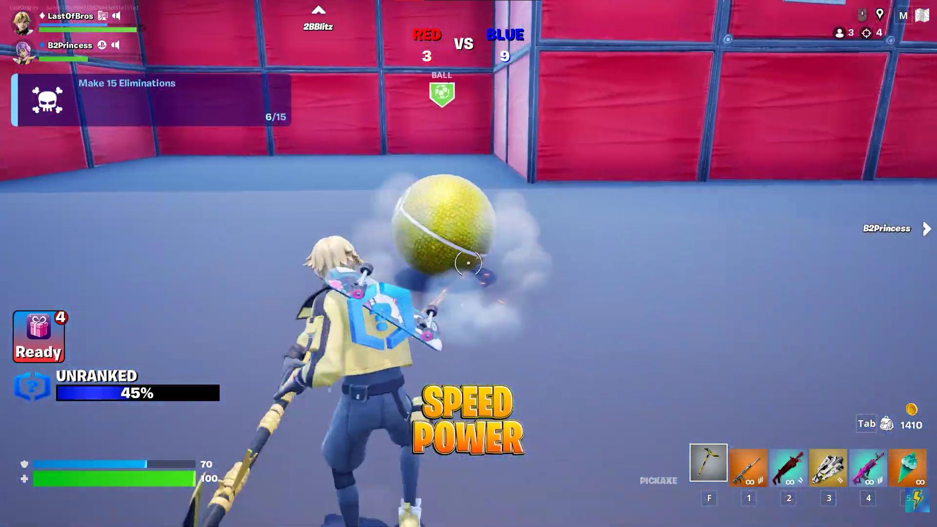 RED V BLUE FOOTBALL image 2