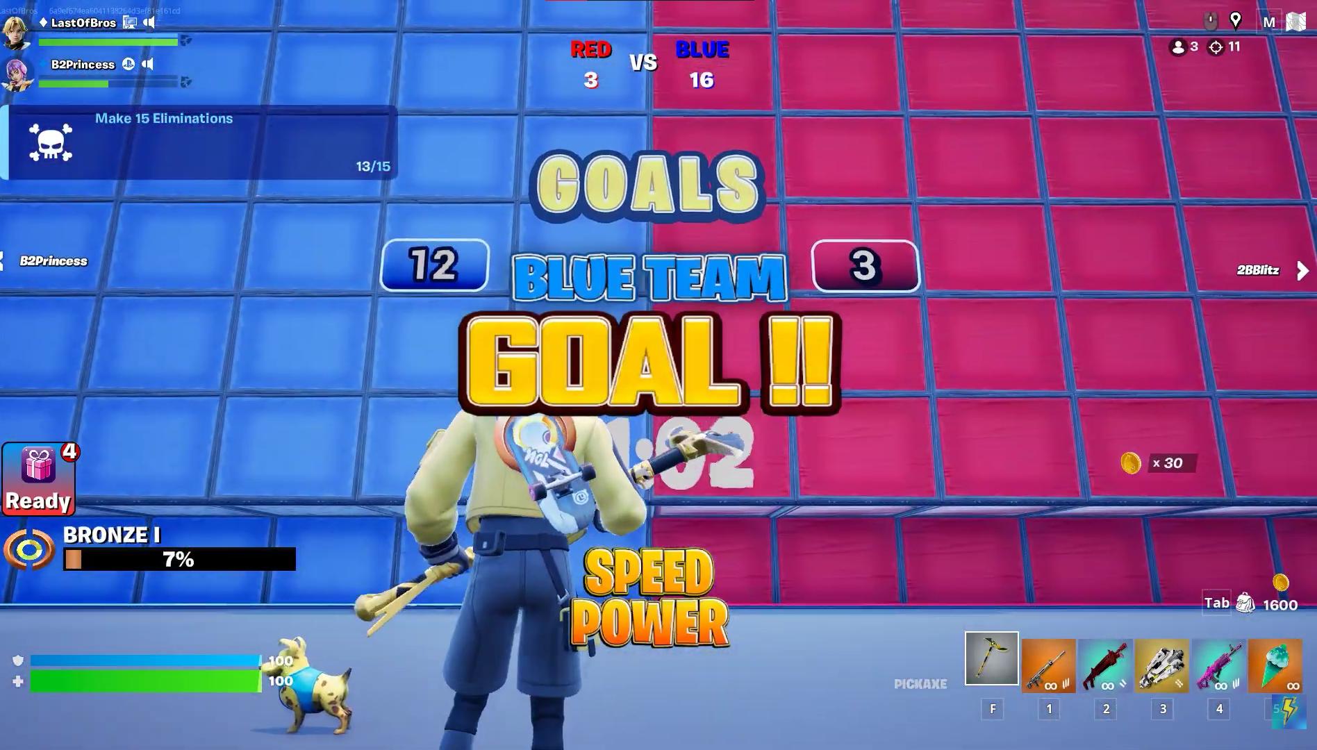 RED V BLUE FOOTBALL image 3