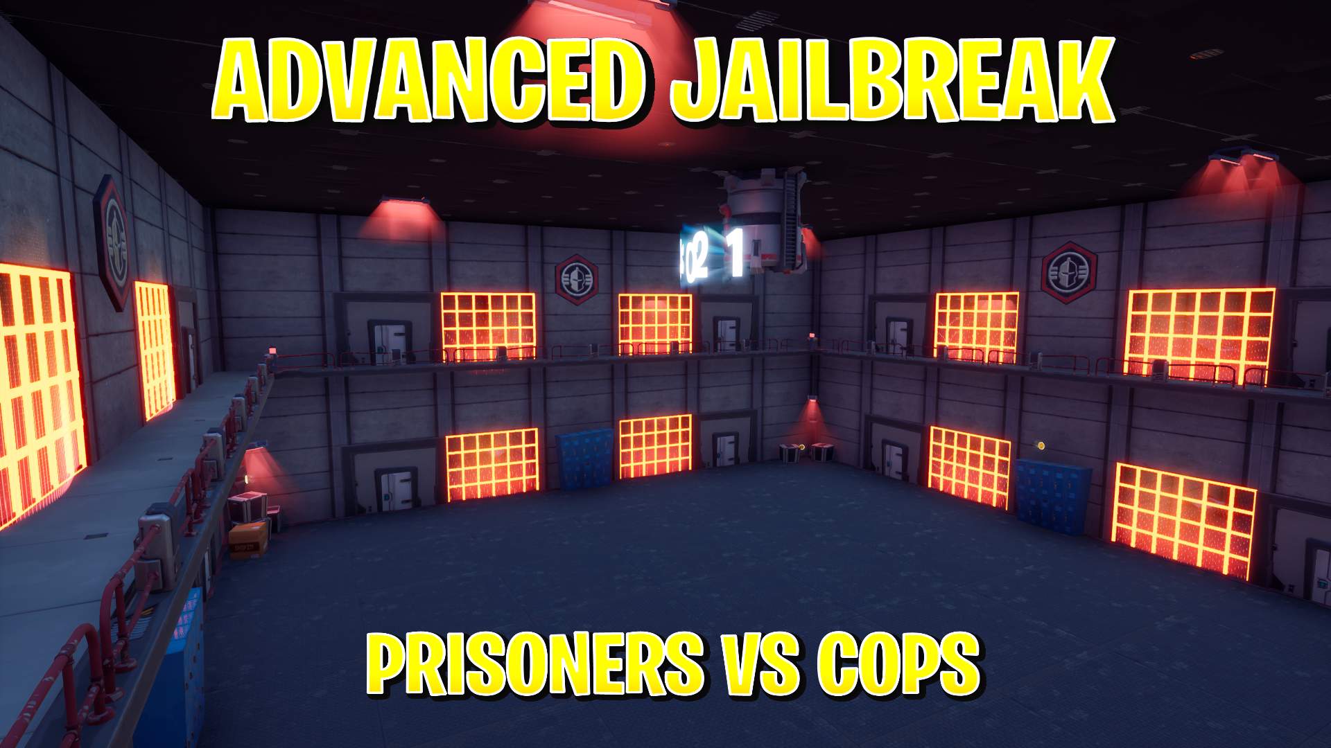 ADVANCED JAILBREAK - Fortnite Creative Map Code - Dropnite