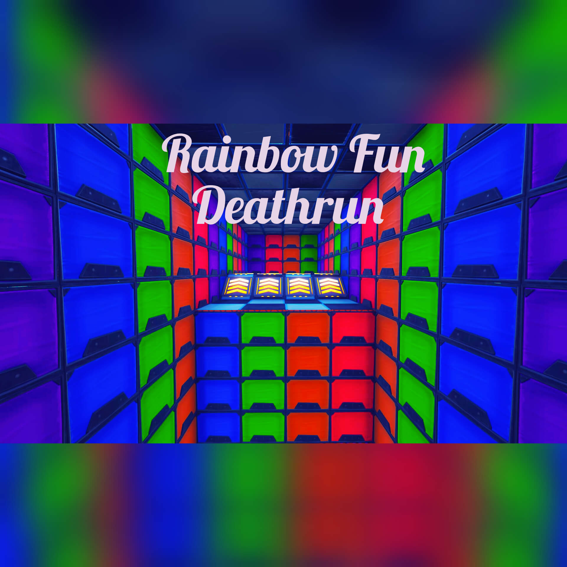 Fun Rainbow Deathrun Code Kpgamingyt Fortnite Creative Map