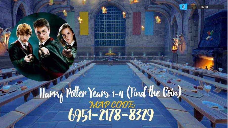 HARRY POTTER YEARS 1-4 (FIND THE COIN)