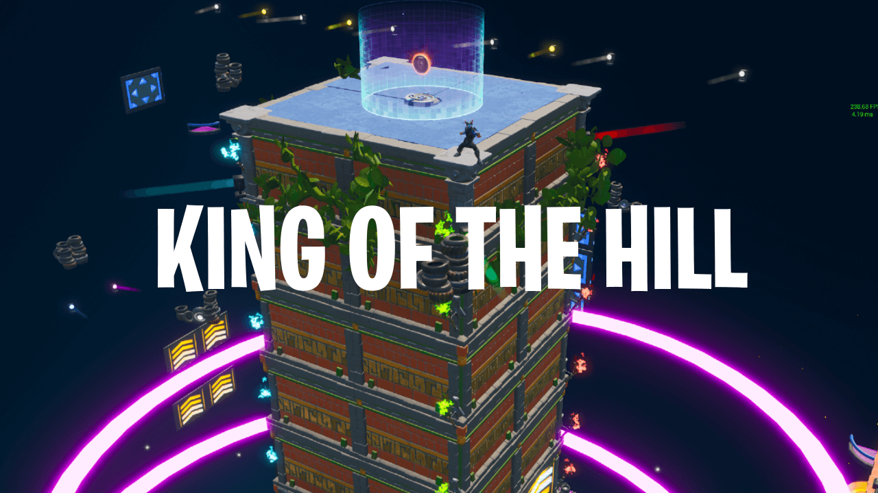 KING OF THE HILL - Fortnite Creative Map Code - Dropnite
