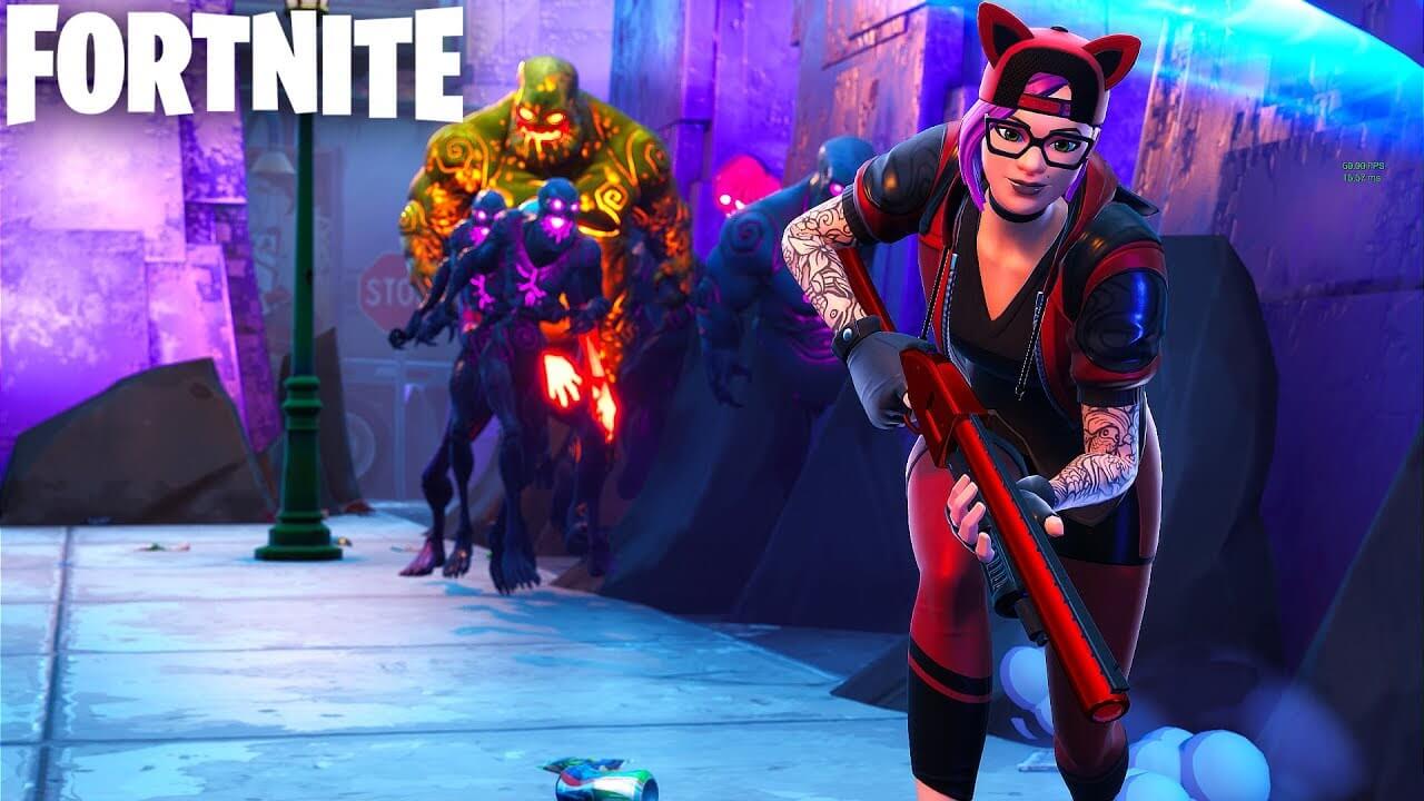 Fortnite Like Nazi Zombies Bo2 Town With Zombies Fortnite Creative Map Code Dropnite