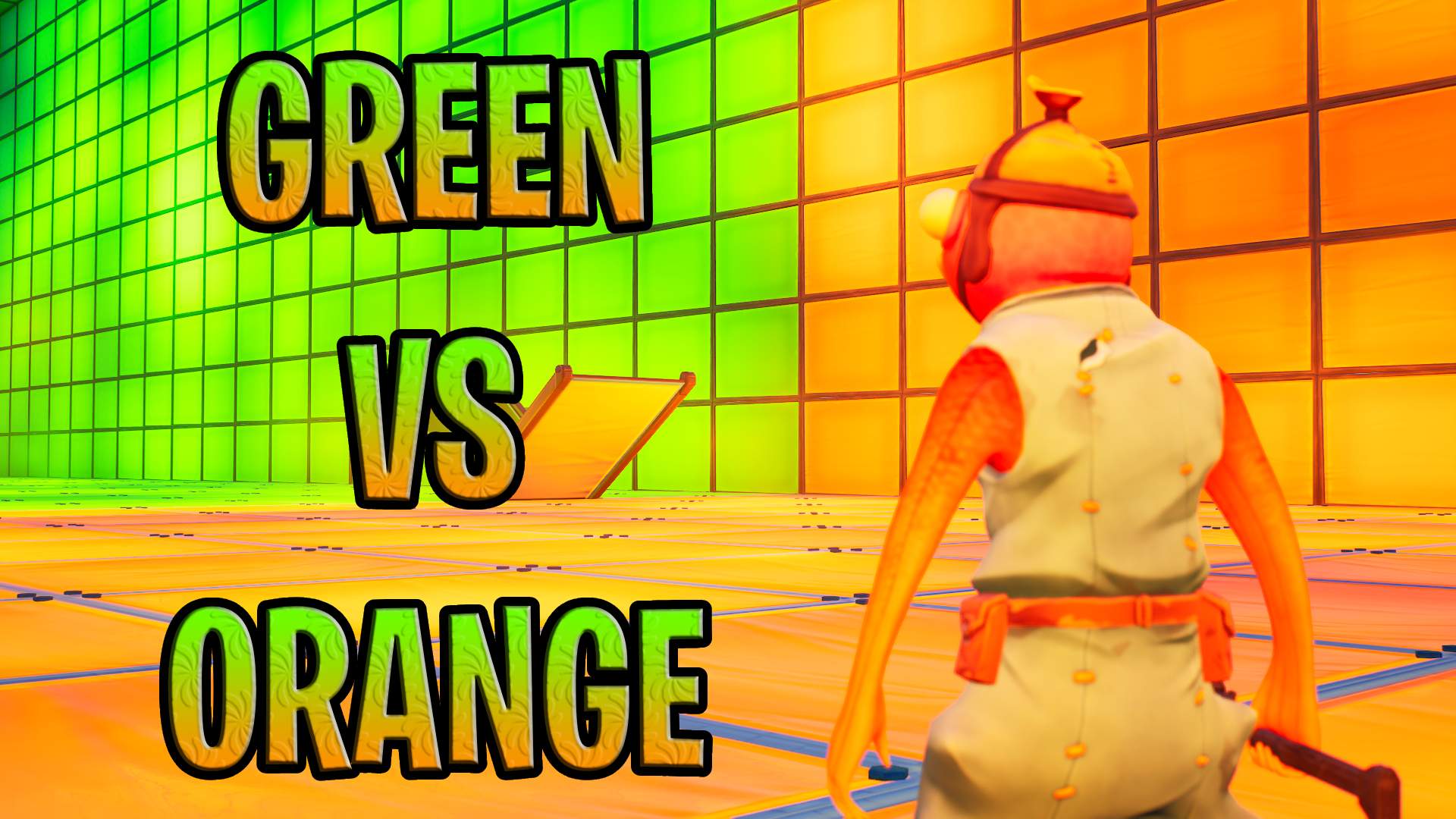 GREEN VS ORANGE image 2
