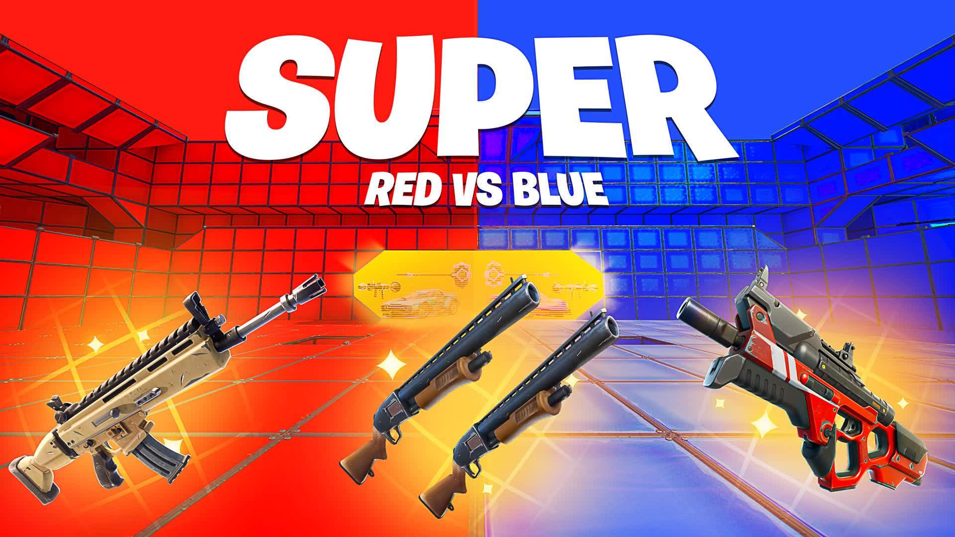 SUPER RED VS BLUE 🔴🔵