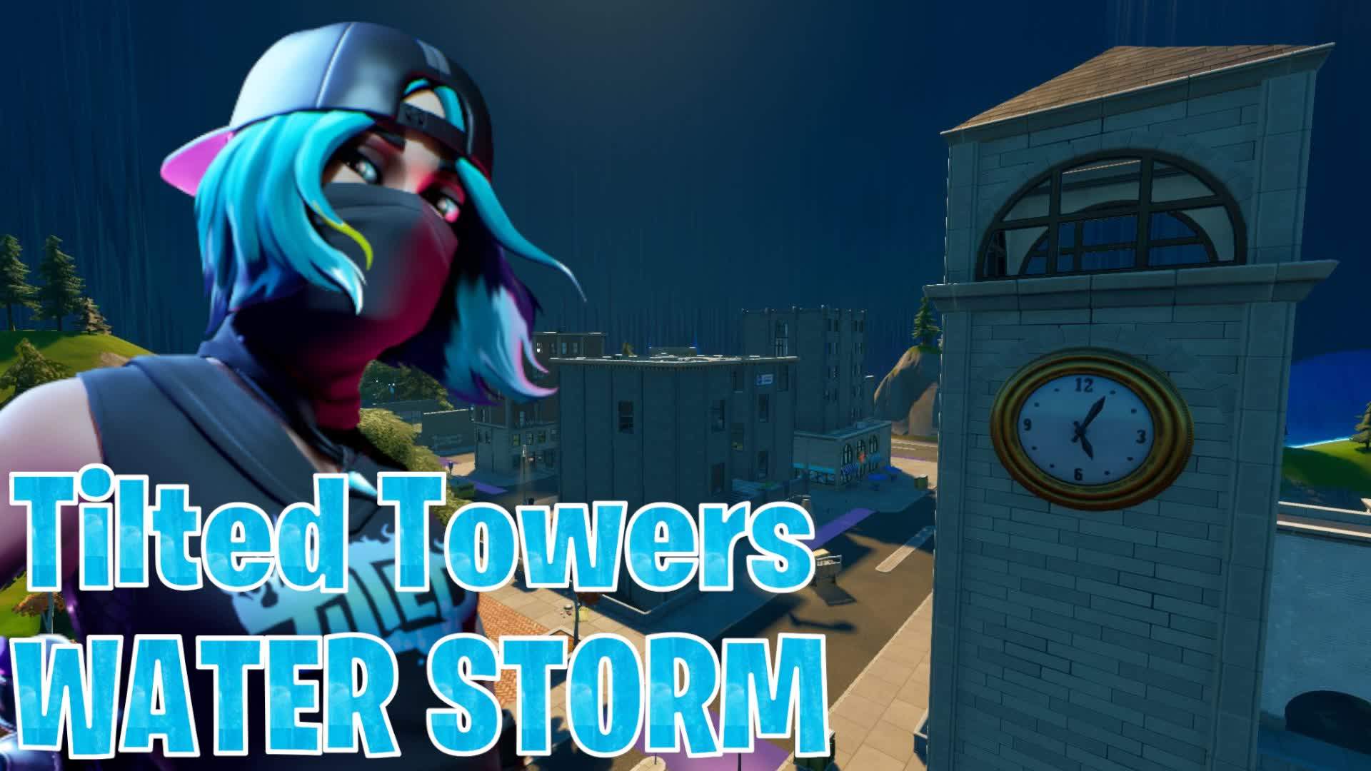 🏙️ TILTED TOWERS WATER STORM WARS 🌊