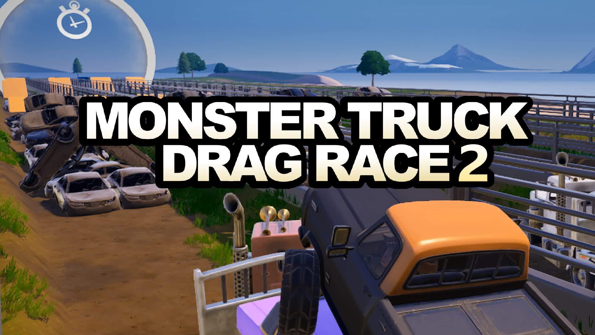 Monster Truck Drag Jump Race 2🏁🏁