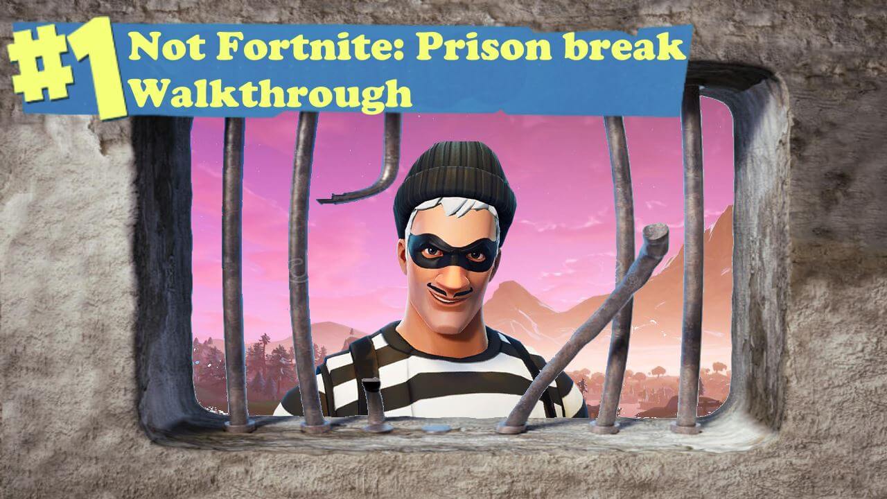 NOT FORTNITE: PRISON BREAK image 2