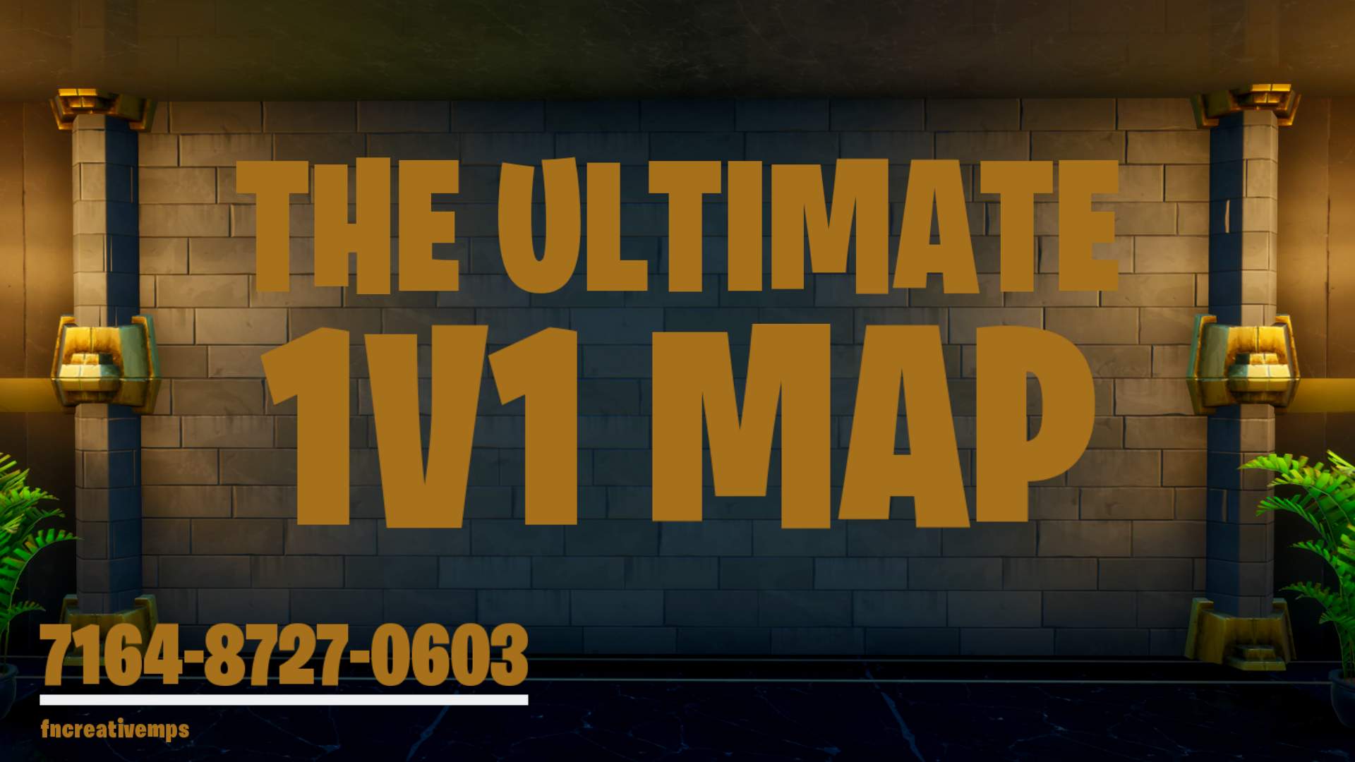 1v1 with any gun map code