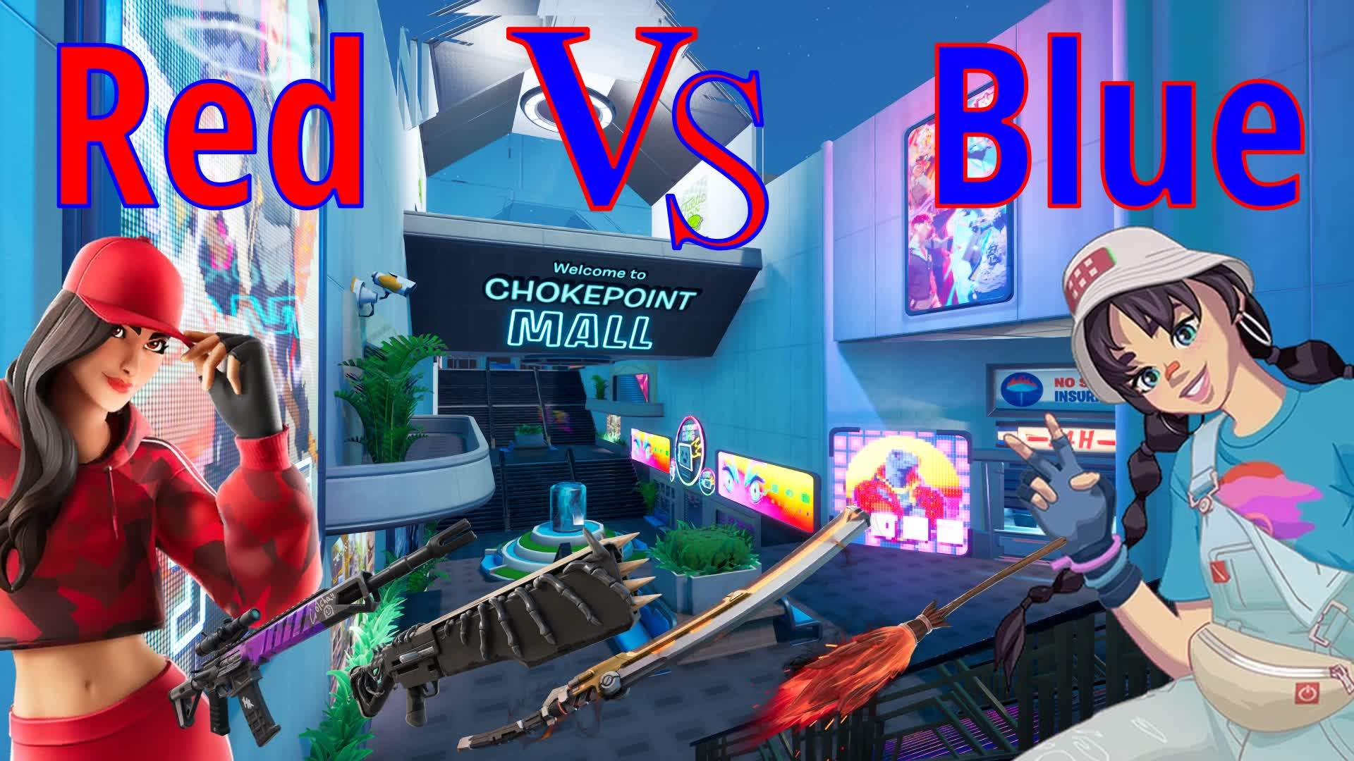 🔴Red vs Blue🔵: Chokepoint Mall