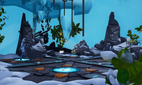 escape from ice cave - fortnite elemental escape