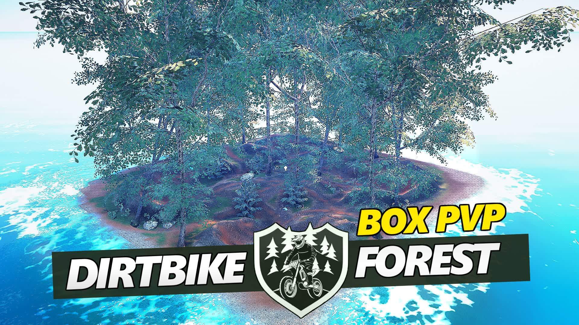 Dirtbike BOX PVP Jumps Ramp Build Ride