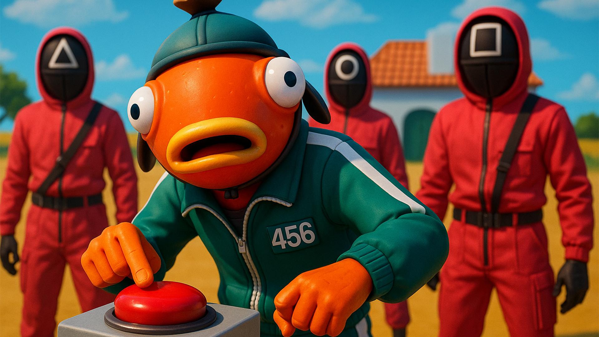 SQUID GAME BUTTON
