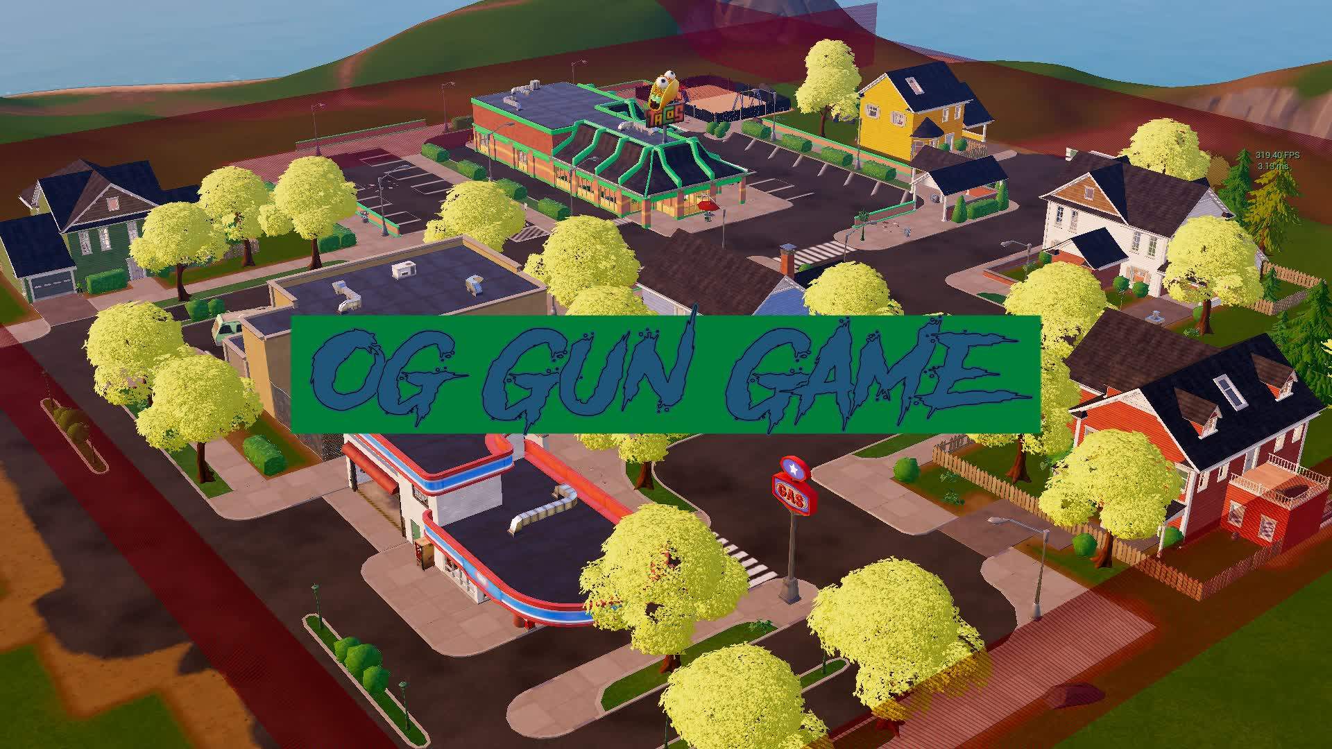 Gun Game OG Fortnite! ( Greasy Grove )