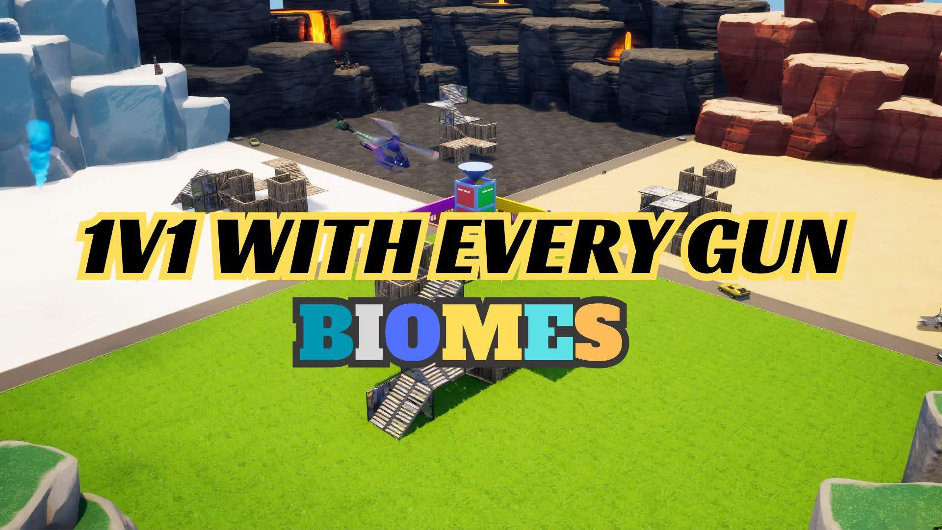 1v1 With Every Gun 🔫 Biomes!