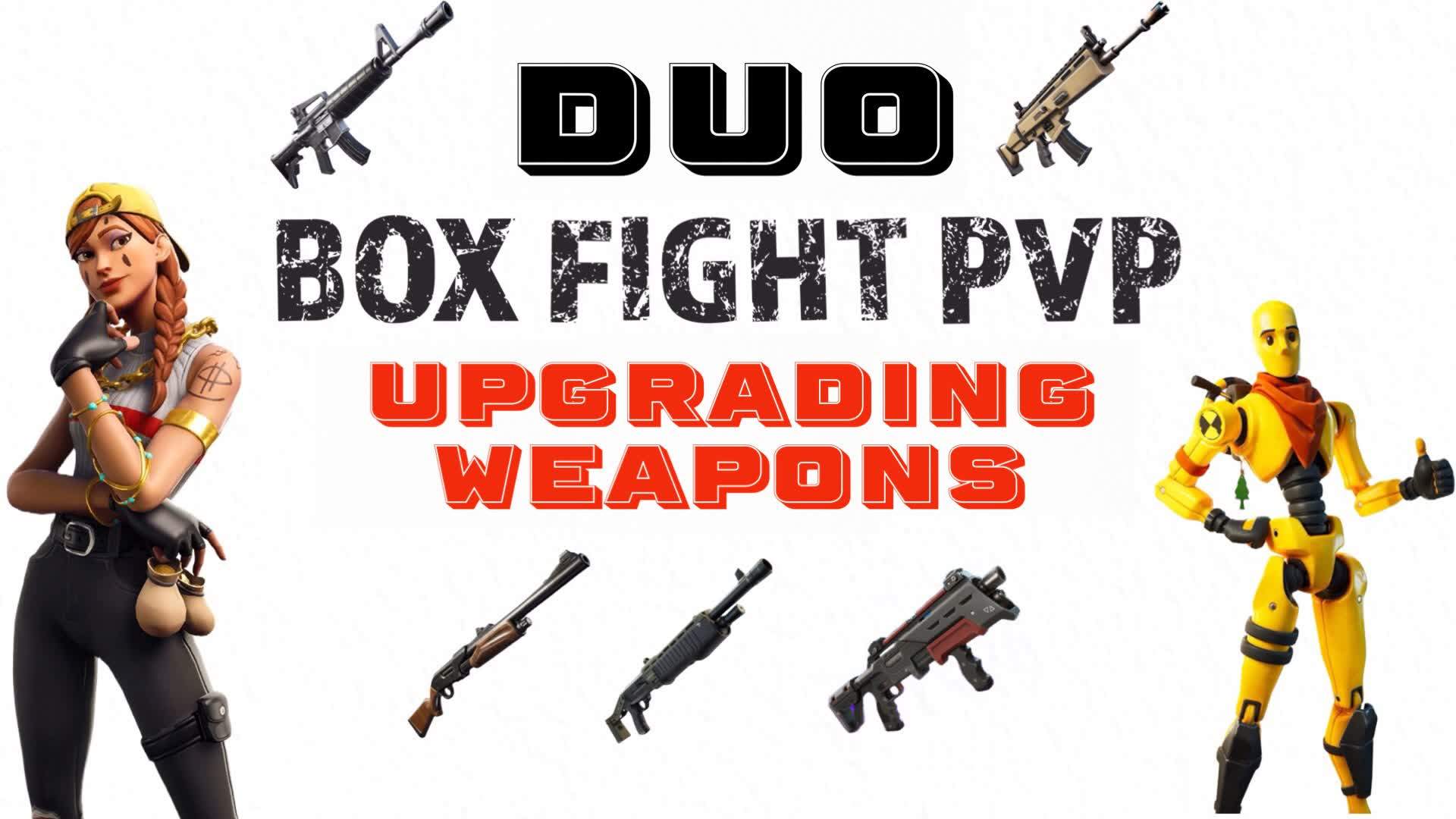 BOX FIGHT PVP 2V2 Upgrading WEAPONS