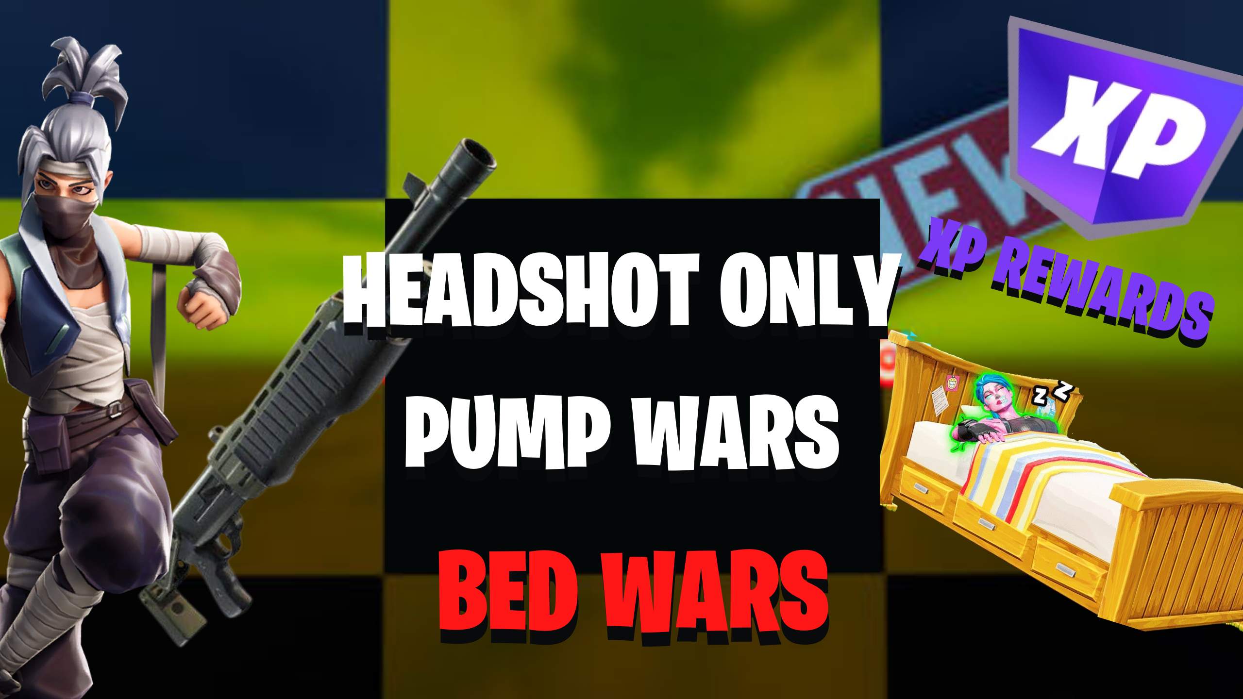 🎯HEADSHOTS ONLY🎯 EDIT PUMP WARS - BED