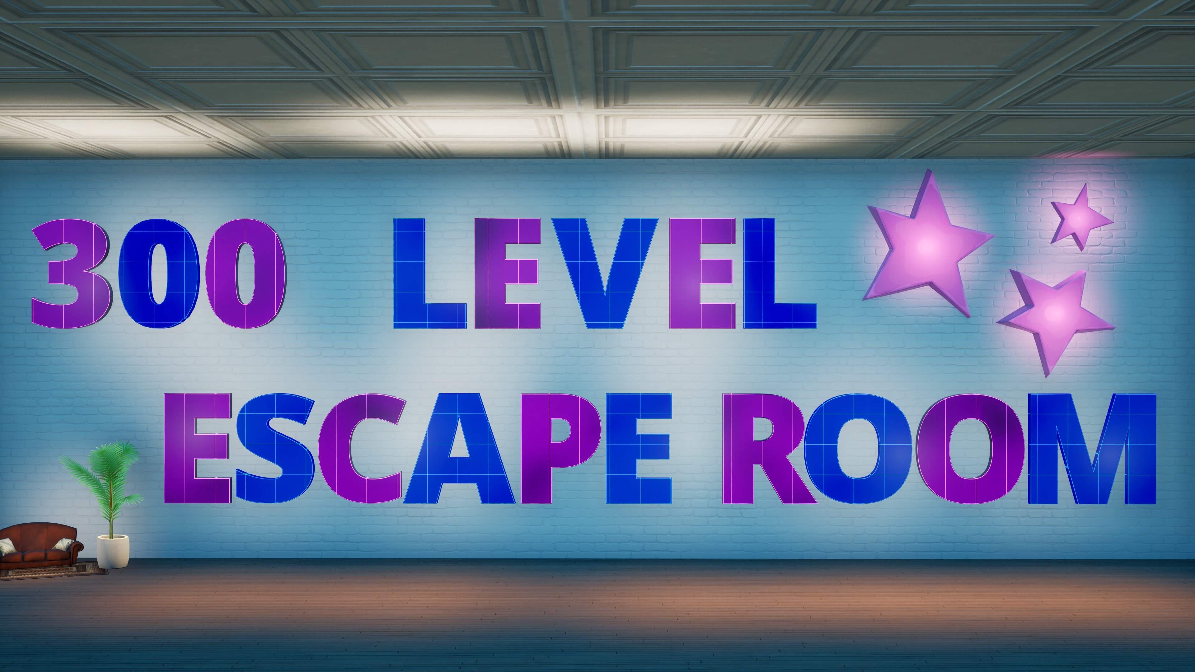 300 Level Escape Room Fortnite Creative Map Code Dropnite