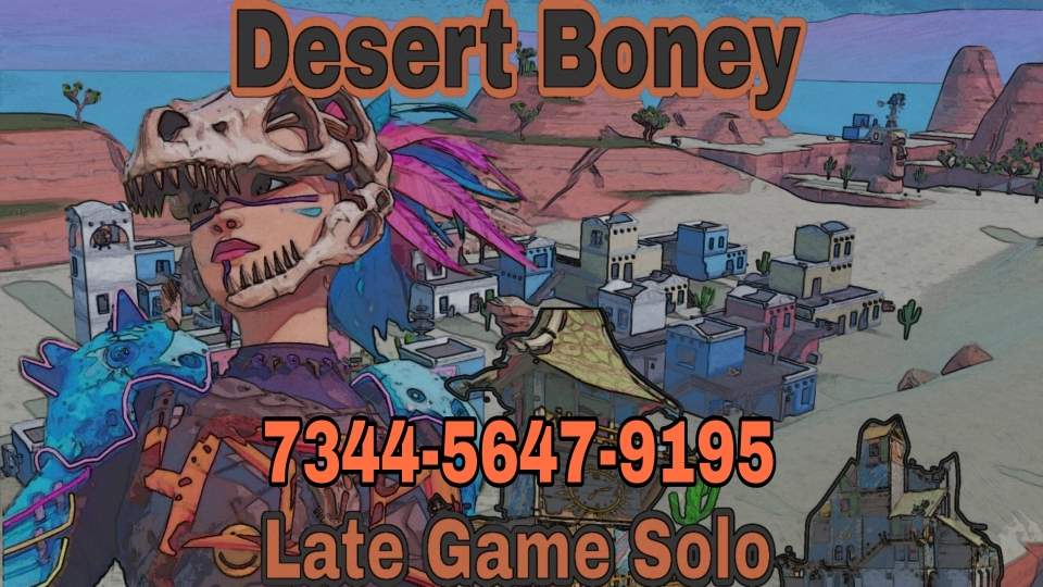 Desert Zone Wars Solo Boney Burbs