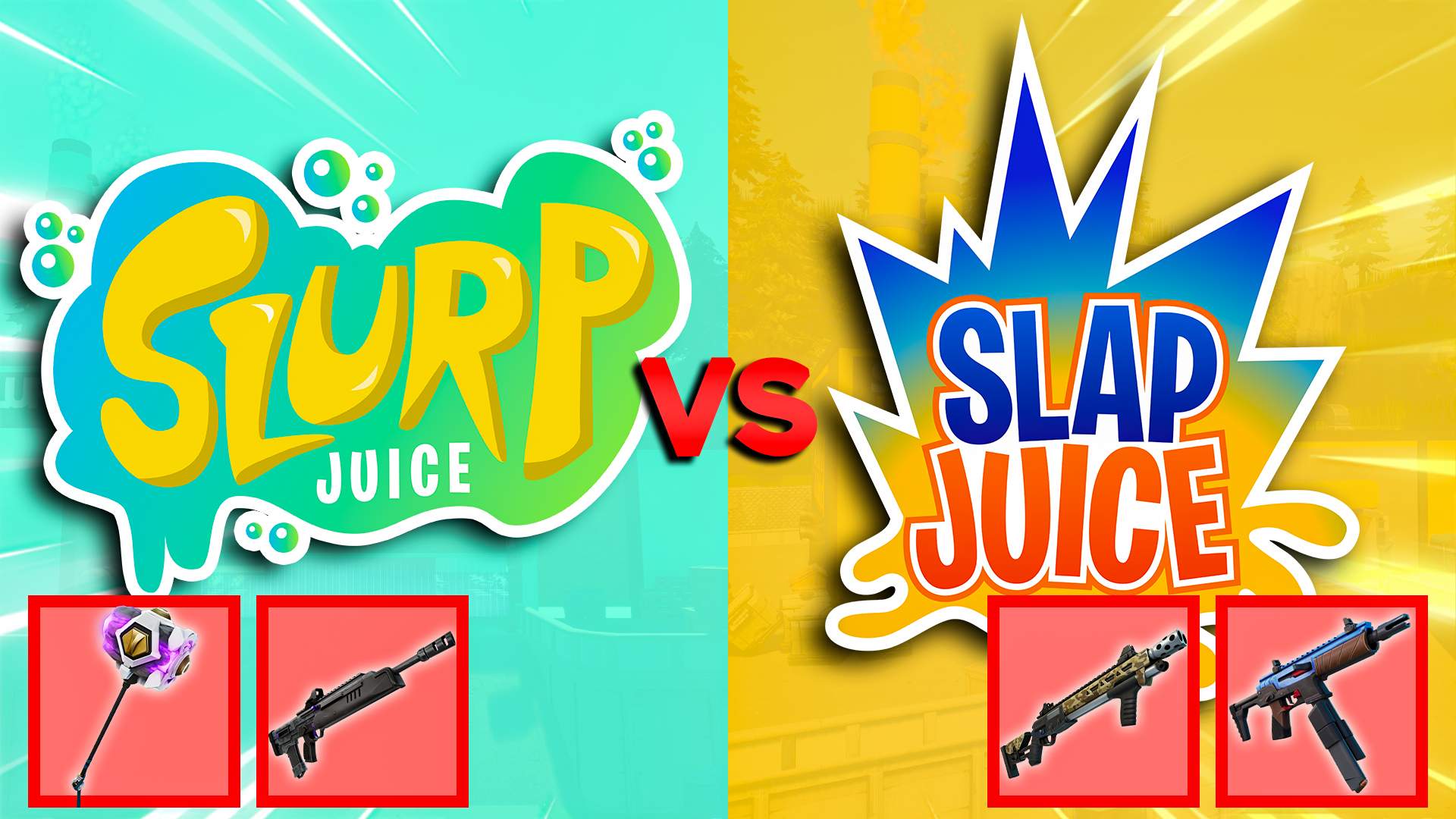 🌊 SLURP VS SLAP 🍊 JUICE BATTLE