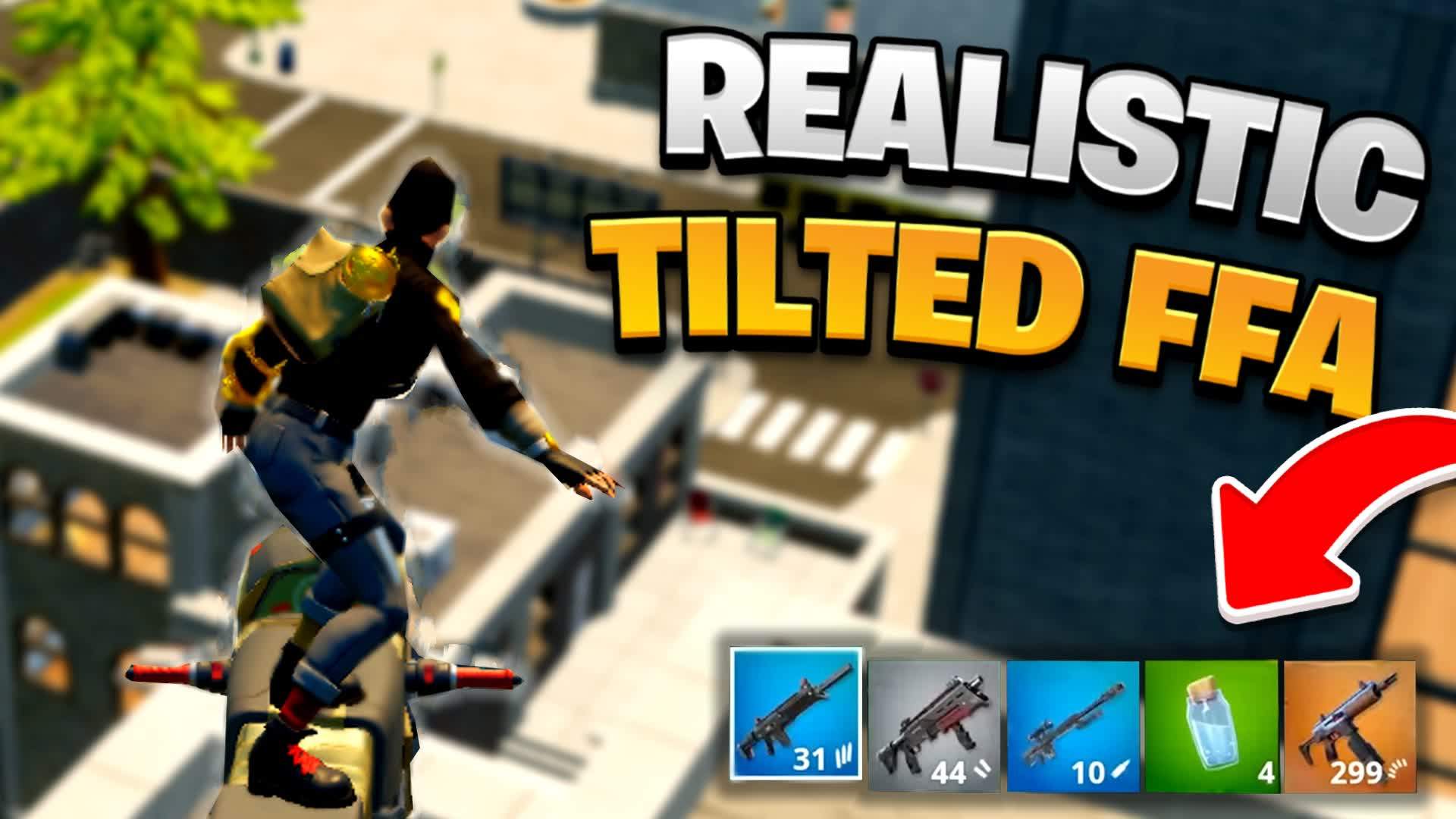 Realistic Tilted Towers FFA ⭐