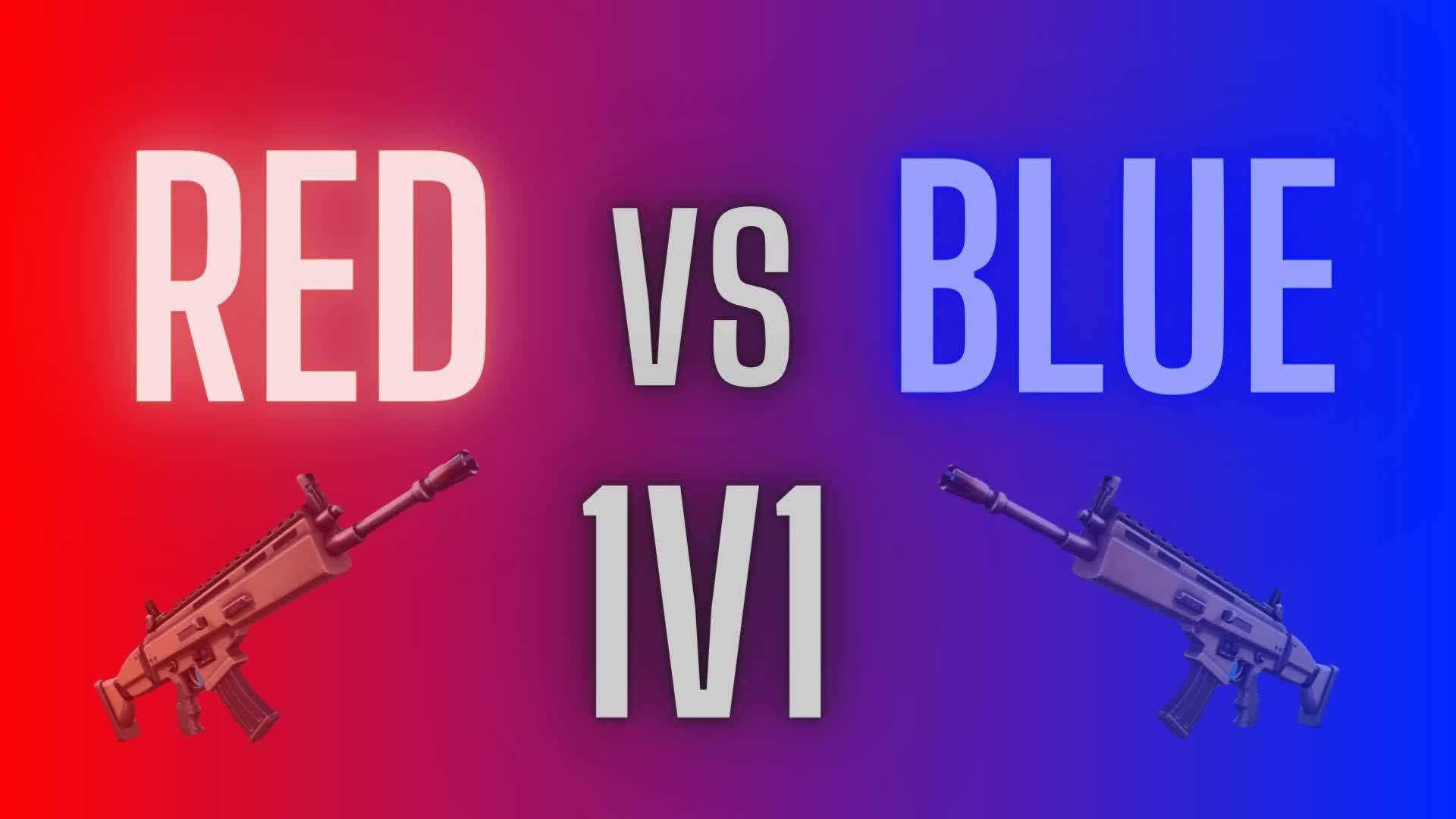 1v1 Red vs Blue
