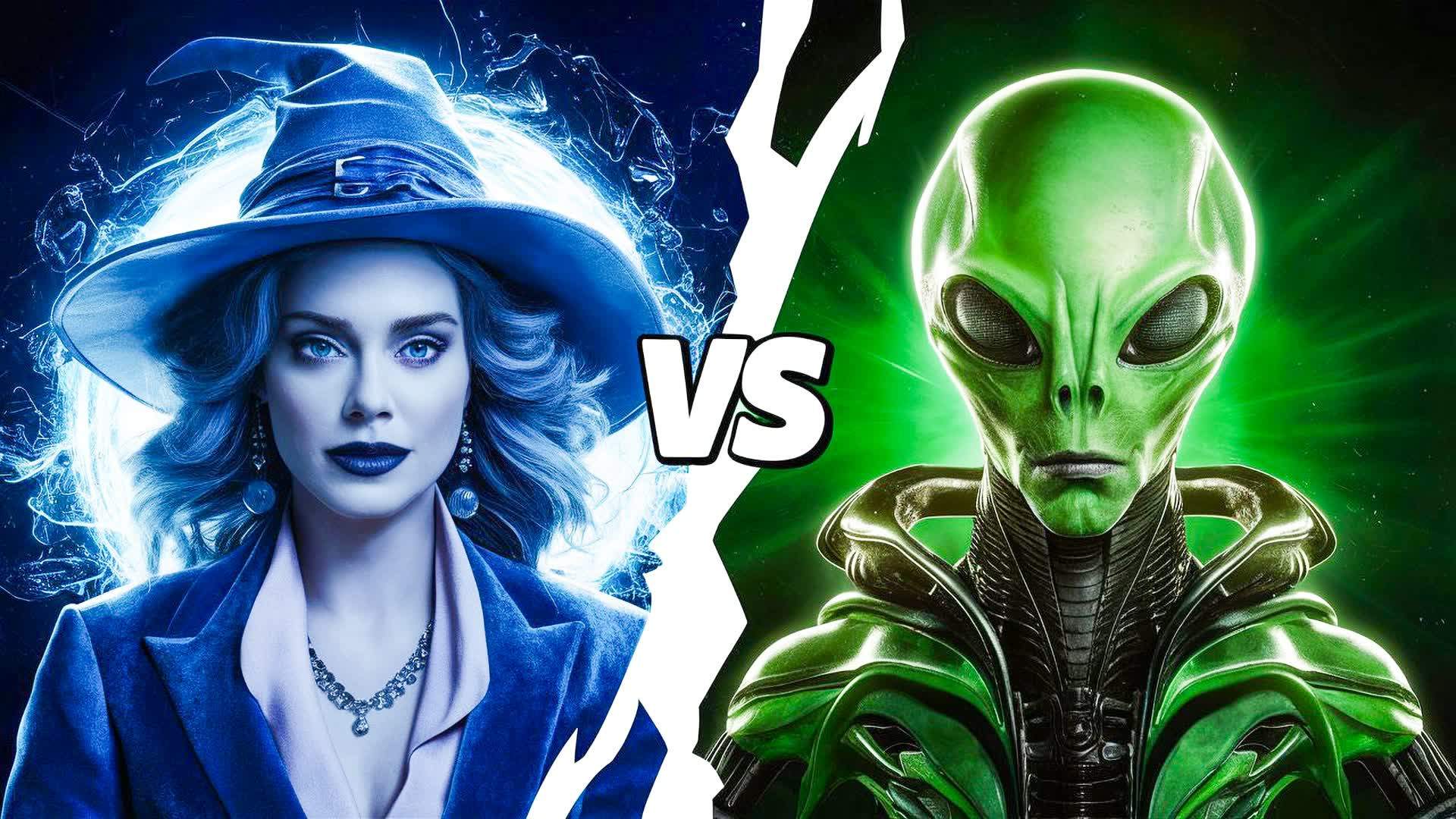 🔮WITCH VS ALIEN👽